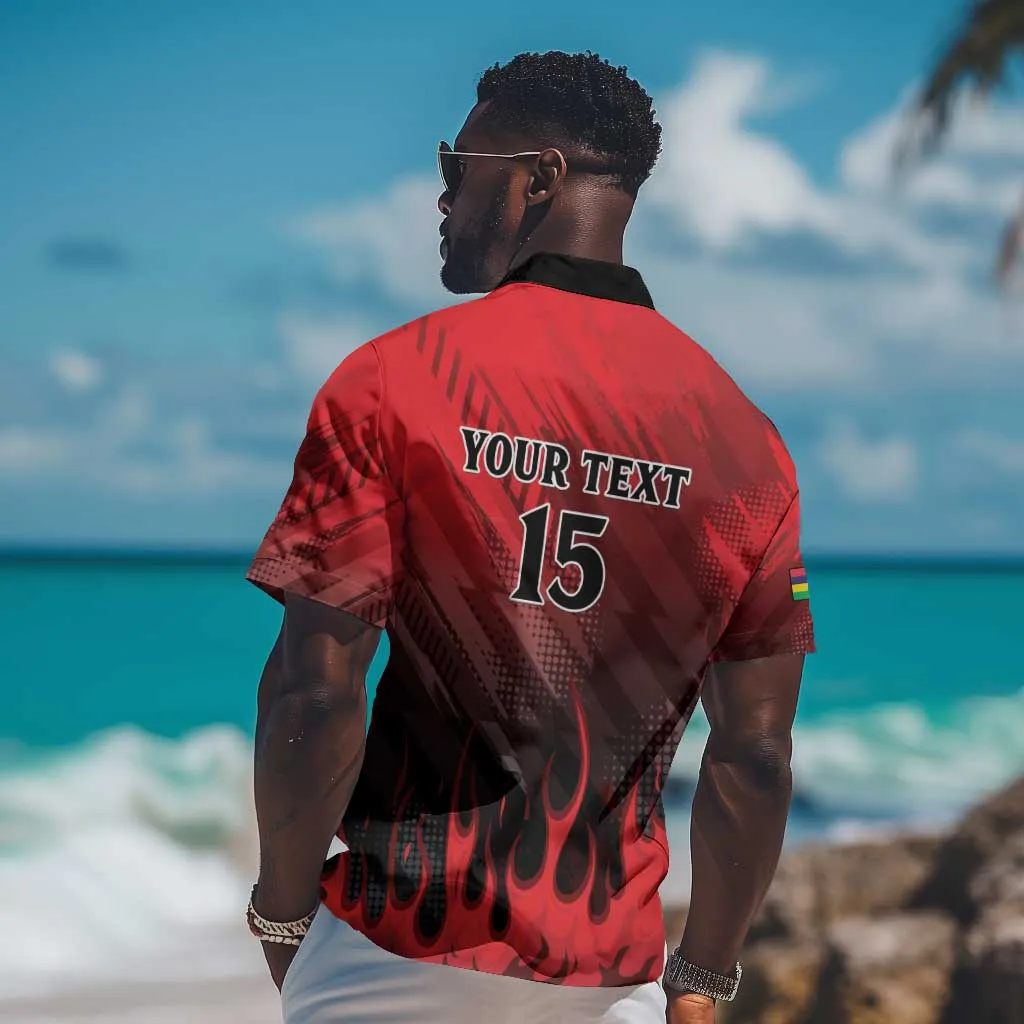 Personalised Mauritius Football Hawaiian Shirt Go Les Dodos Go LT15