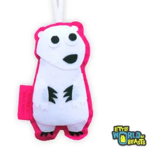 Personalized Dharma the Polar Bear Ornament