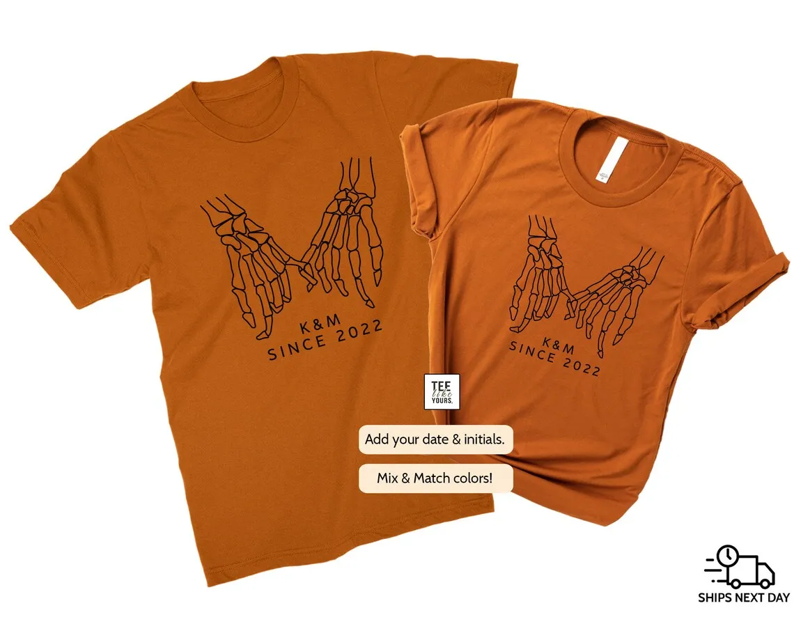 Pinkie Promise, Couple Halloween shirts, Halloween Couples Costumes, Trick or Treat Shirts, Halloween Couple Outfit, Fall couple shirts