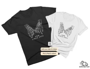 Pinkie Promise, Couple Halloween shirts, Halloween Couples Costumes, Trick or Treat Shirts, Halloween Couple Outfit, Fall couple shirts