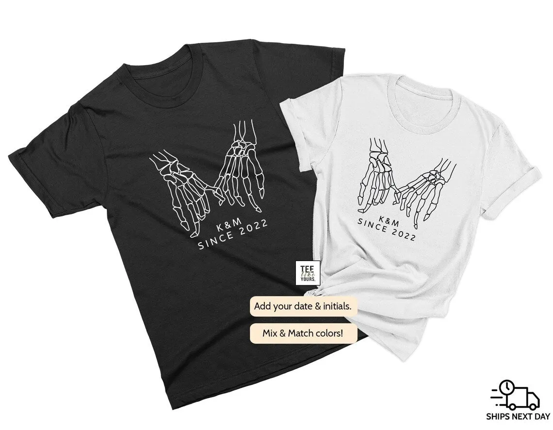 Pinkie Promise, Couple Halloween shirts, Halloween Couples Costumes, Trick or Treat Shirts, Halloween Couple Outfit, Fall couple shirts