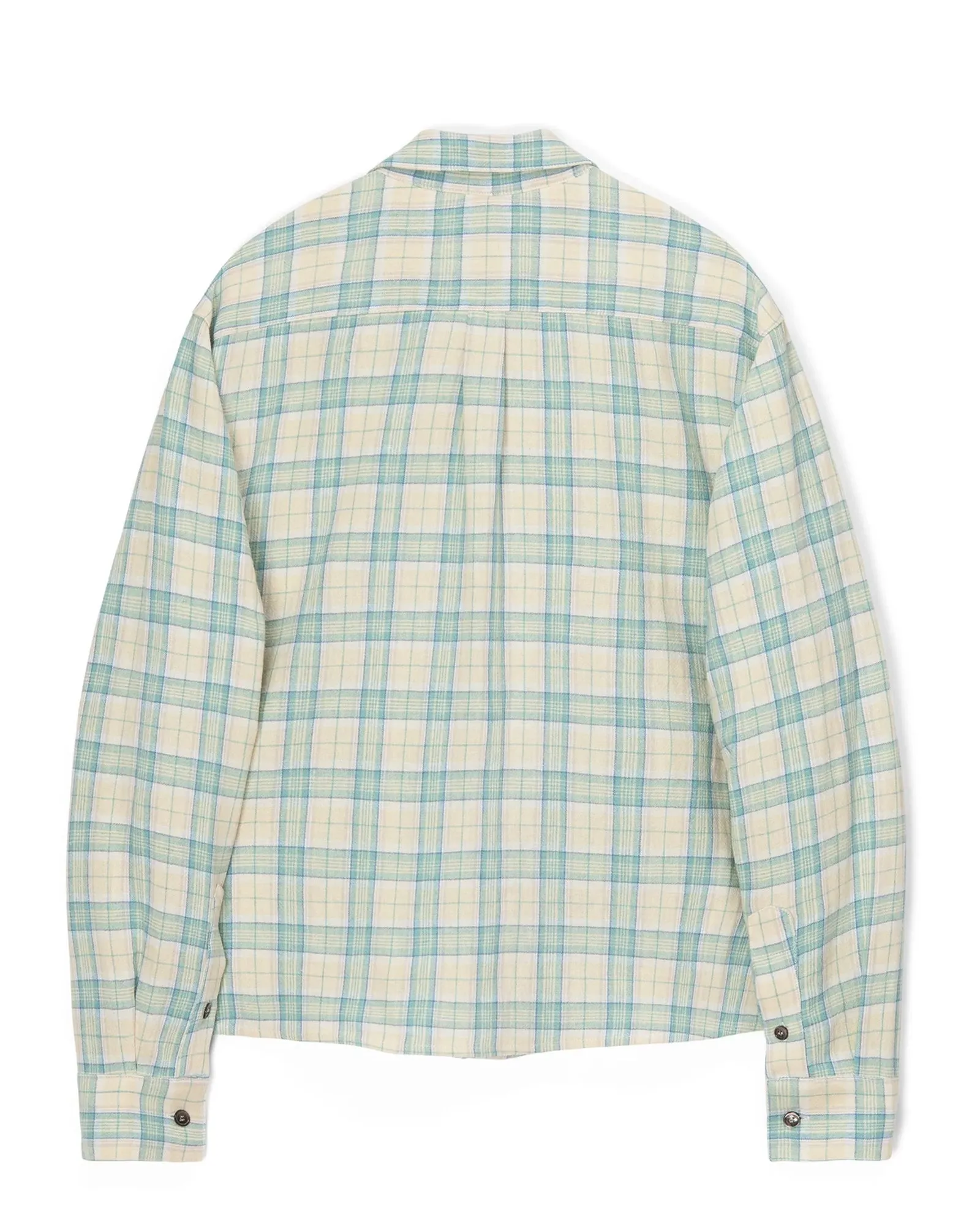 PISTON SHIRT - LIGHT LINEN CHECK