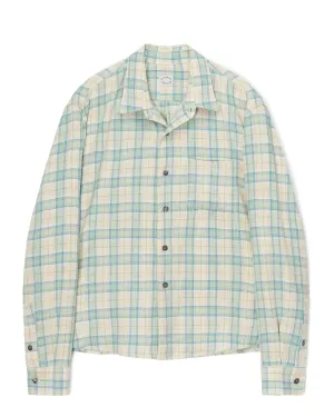 PISTON SHIRT - LIGHT LINEN CHECK