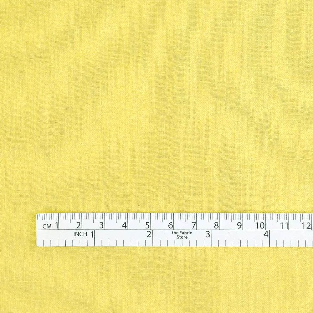 Plain Weave Linen - Lemonade