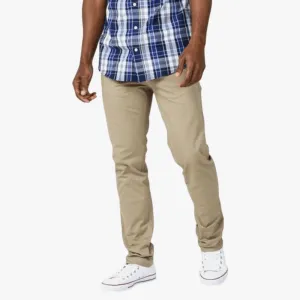 Polo Mens Cotton Stretch Narrow Leg Chino Pant Khaki