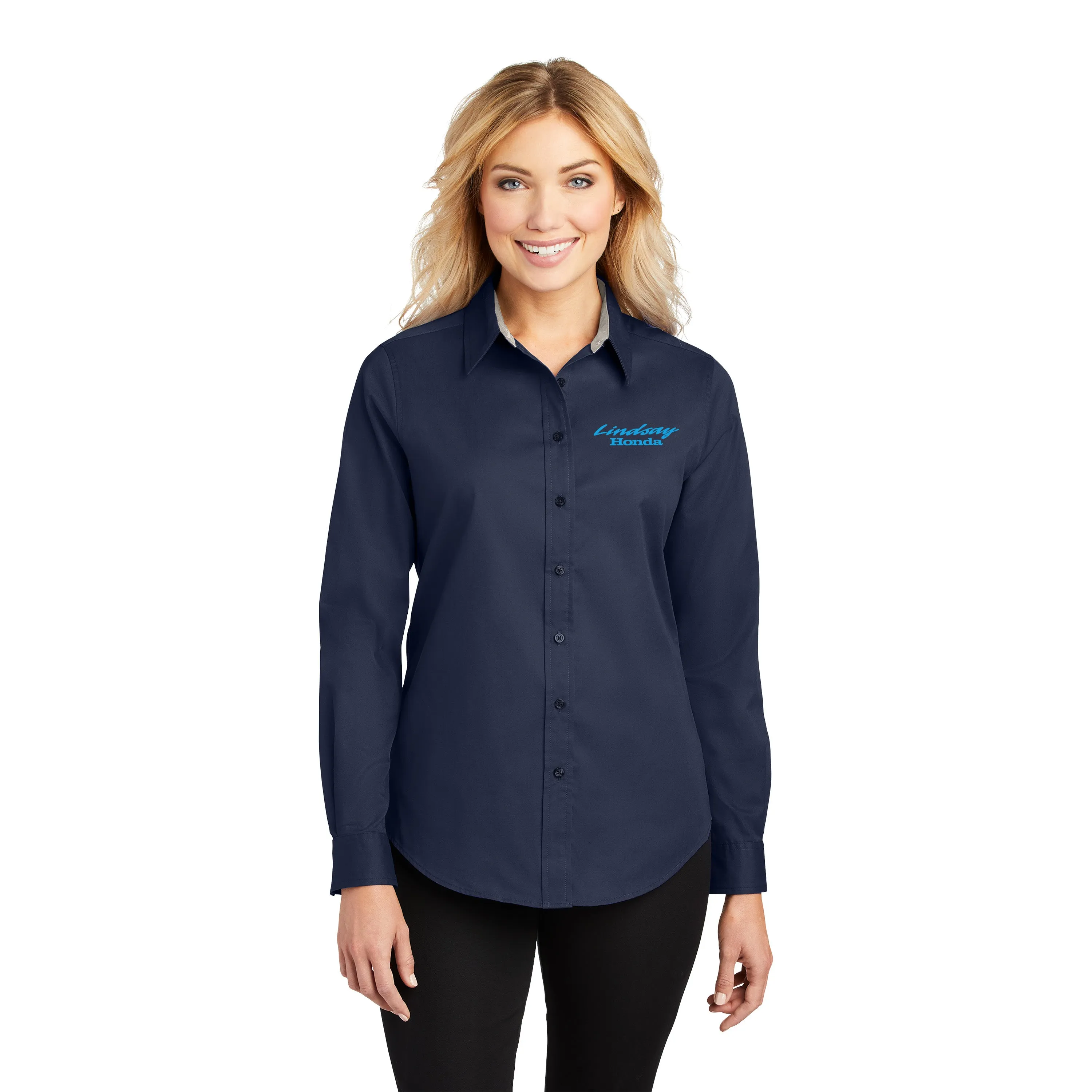 Port Authority - Ladies Long Sleeve Easy Care Shirt. L608.