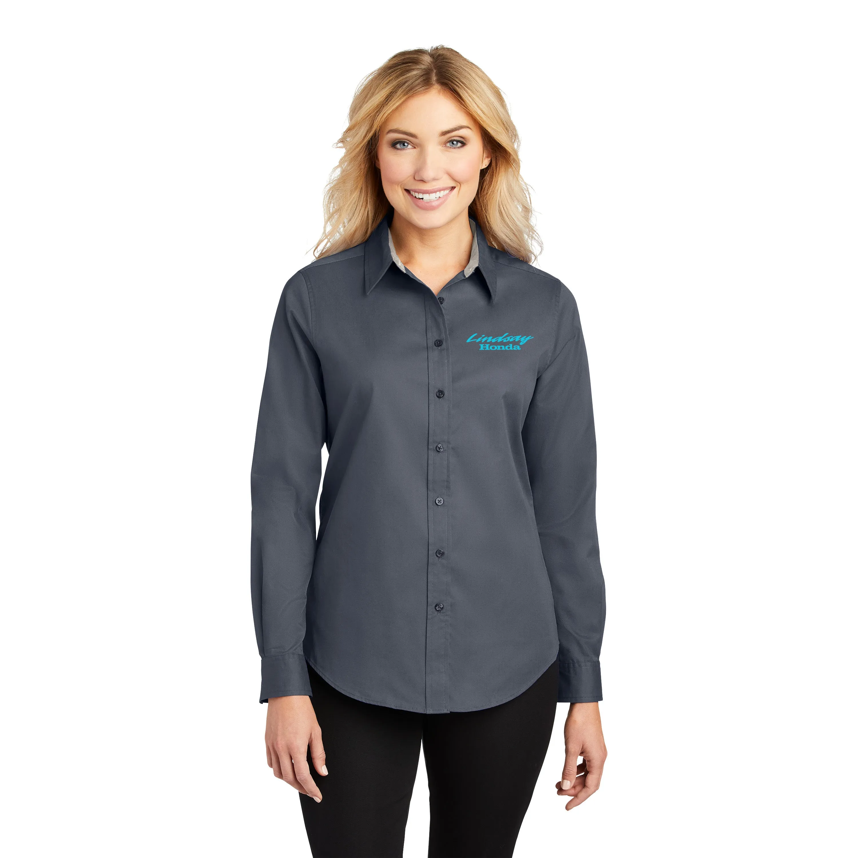 Port Authority - Ladies Long Sleeve Easy Care Shirt. L608.