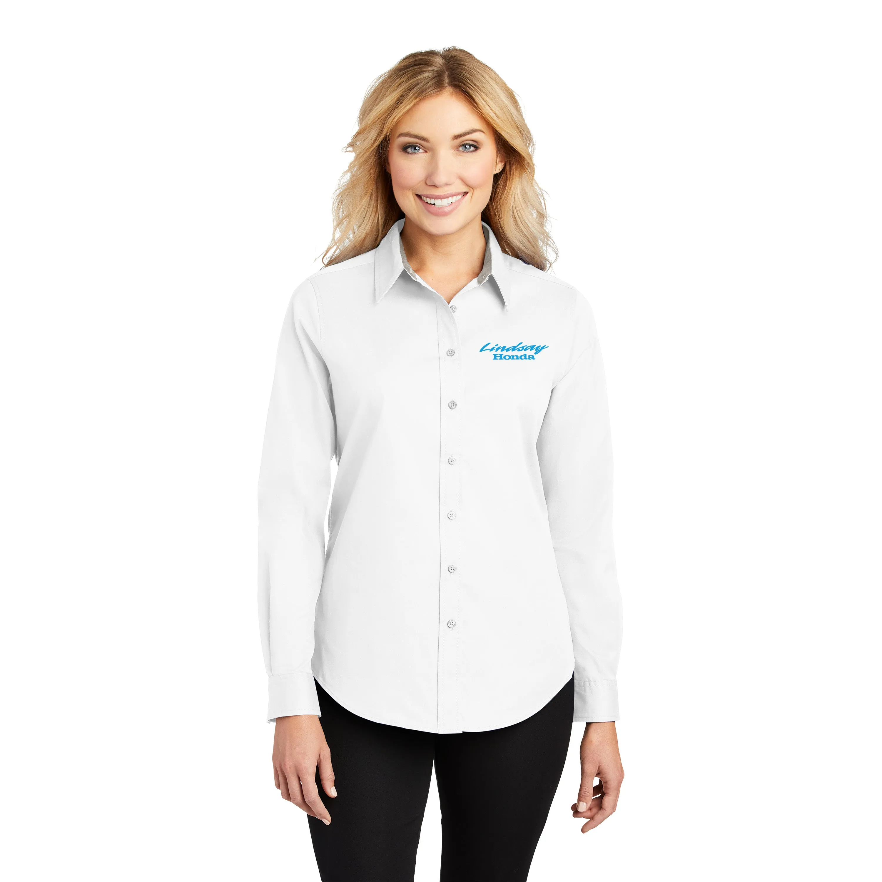 Port Authority - Ladies Long Sleeve Easy Care Shirt. L608.