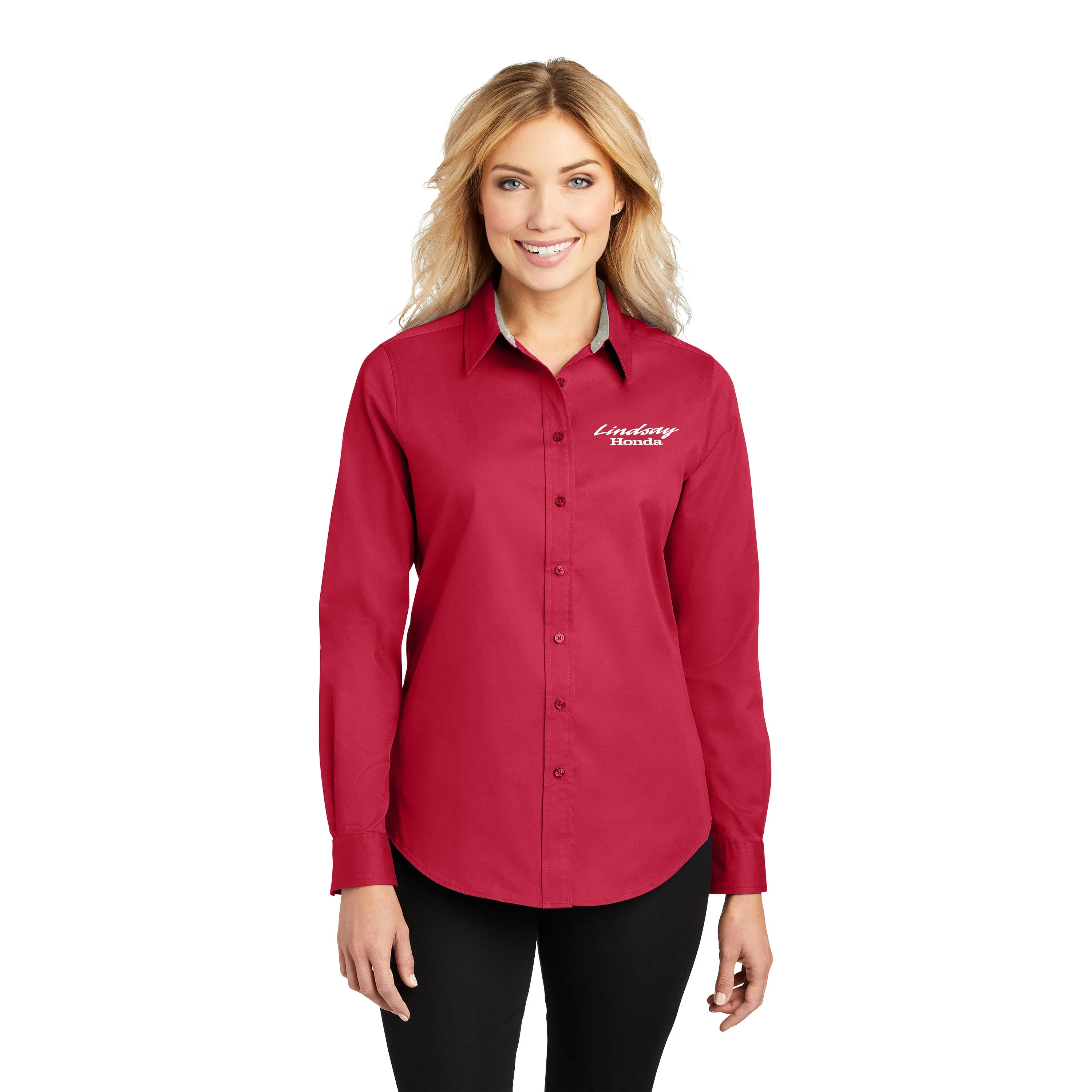 Port Authority - Ladies Long Sleeve Easy Care Shirt. L608.