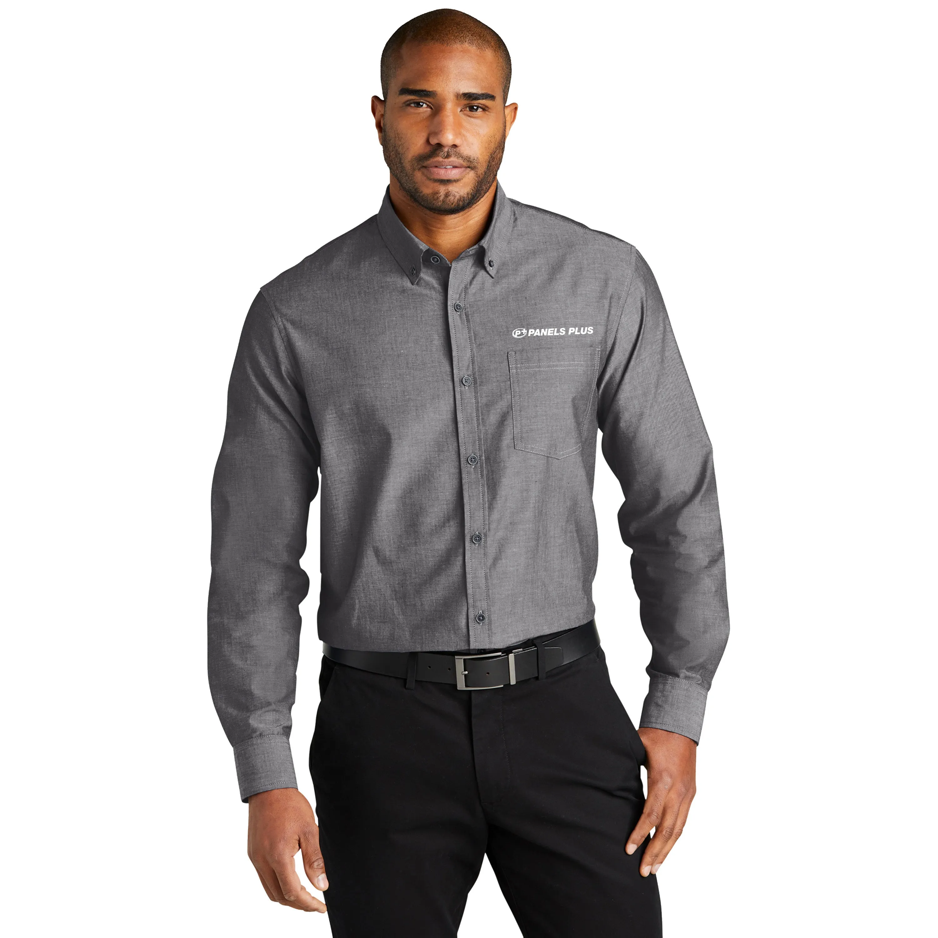 Port Authority - Long Sleeve Chambray Easy Care Shirt. W382.