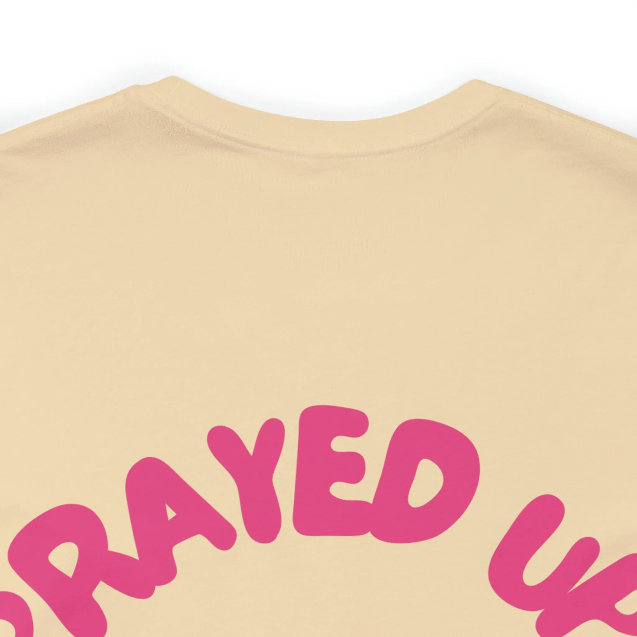 Prayed Up Black Queen Short Sleeve Tee