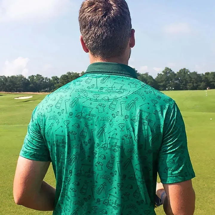 Printed Men's Polo Shirts