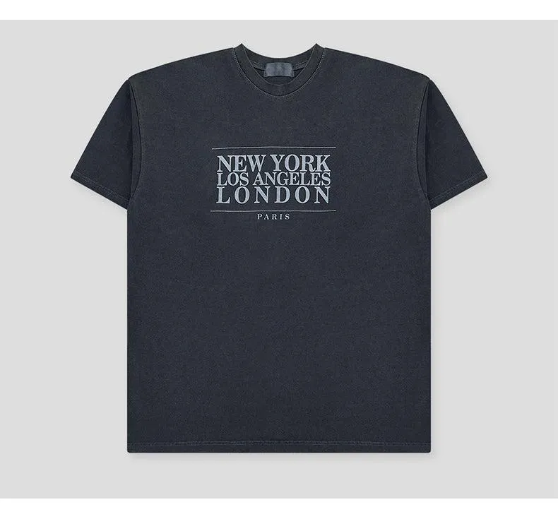 Printed Short-sleeved T-shirt