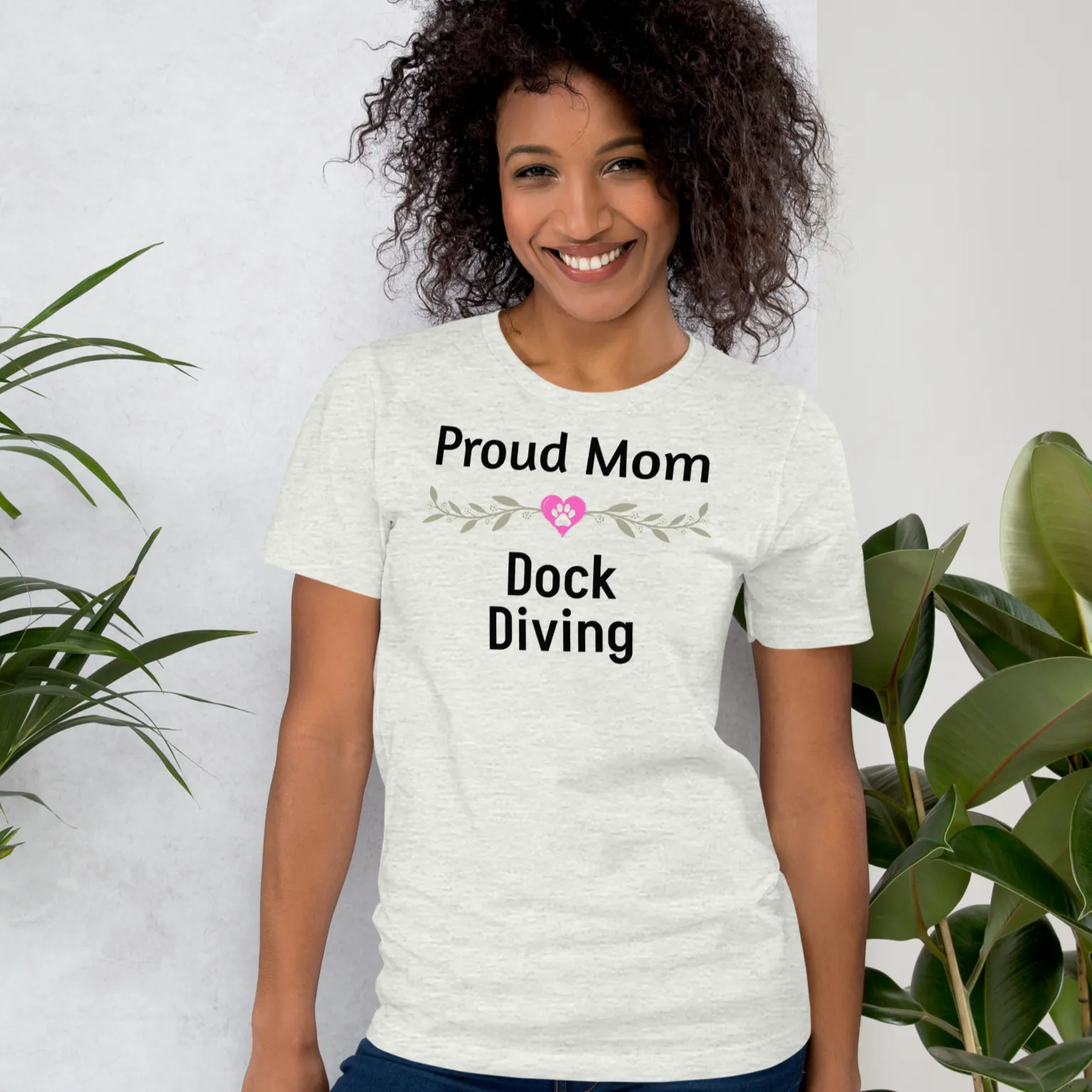 Proud Dock Diving Mom T-Shirts - Light