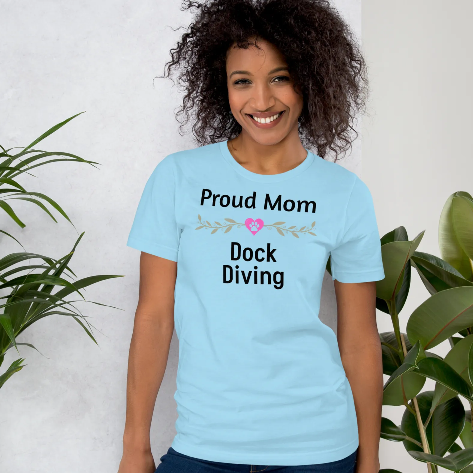 Proud Dock Diving Mom T-Shirts - Light