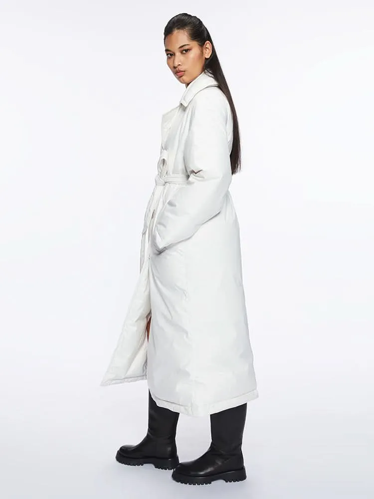 Puffy Jacket with Lapel