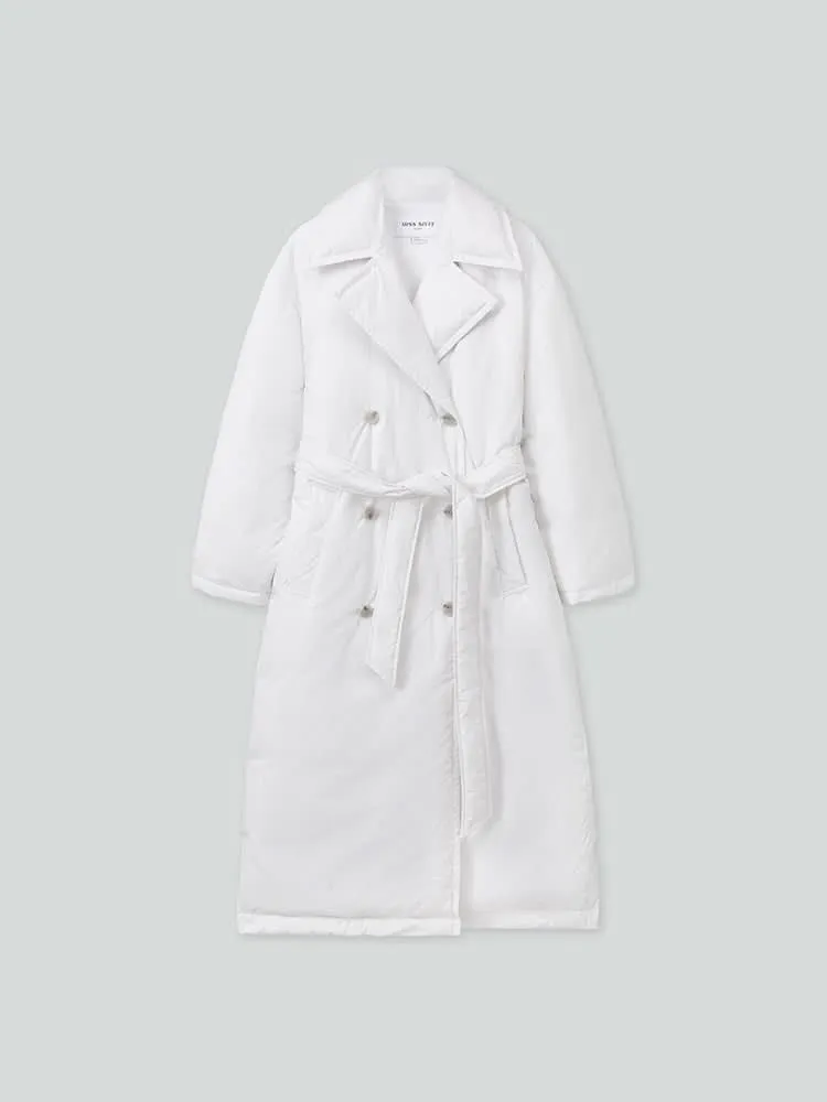Puffy Jacket with Lapel