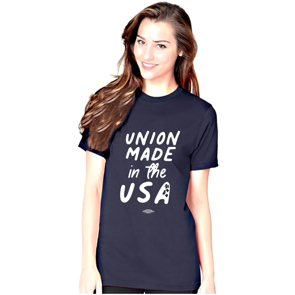 "Union Made in USA" T-shirt_Fun Design