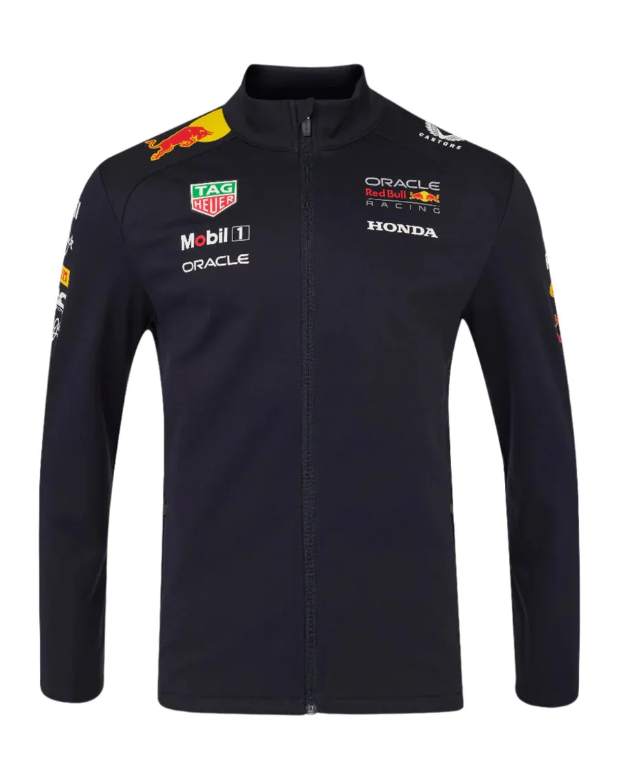 Red Bull Racing F1 Men's 2025 Team Softshell Jacket- Navy