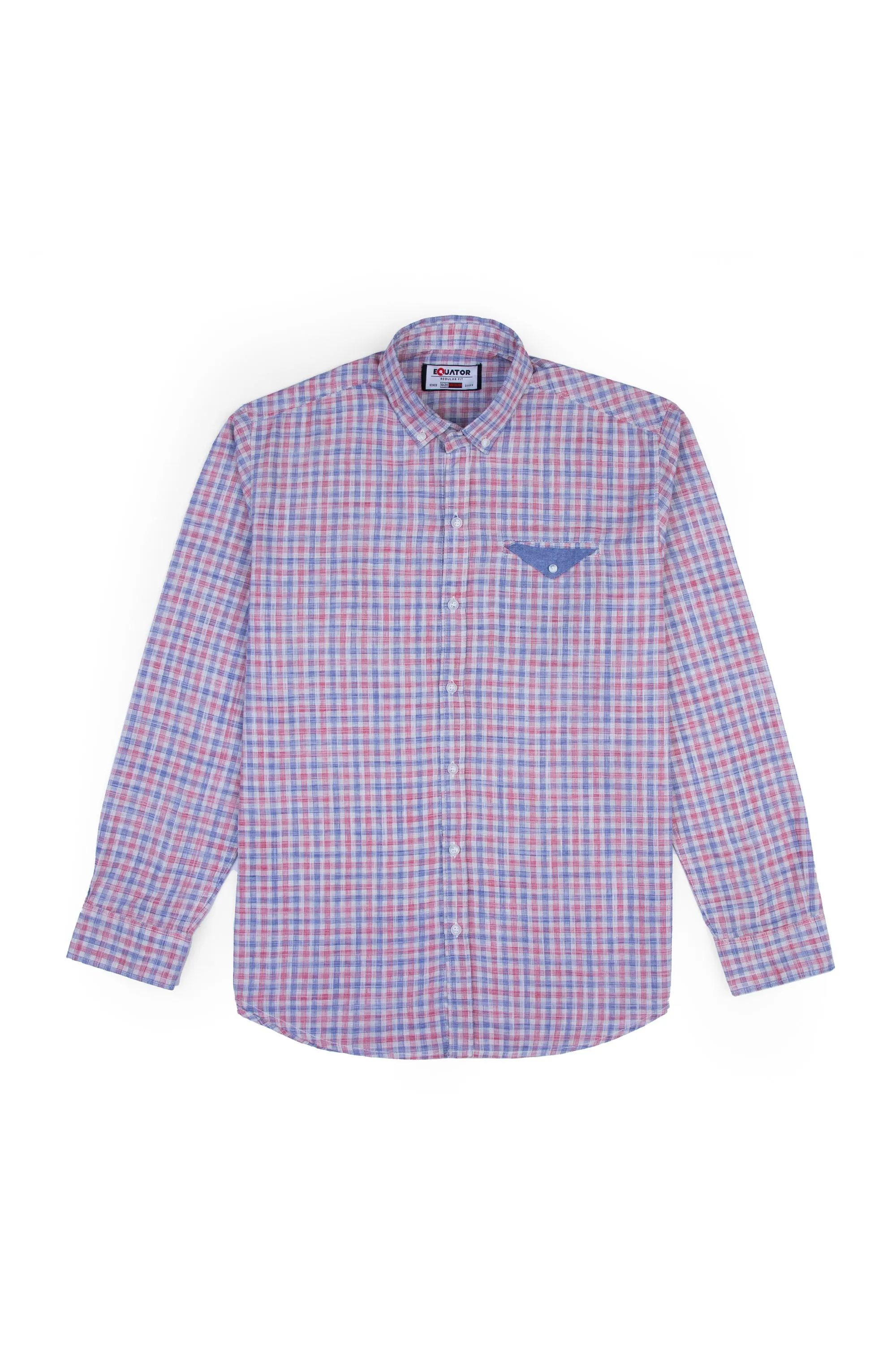 RED GINGHAM SHIRT