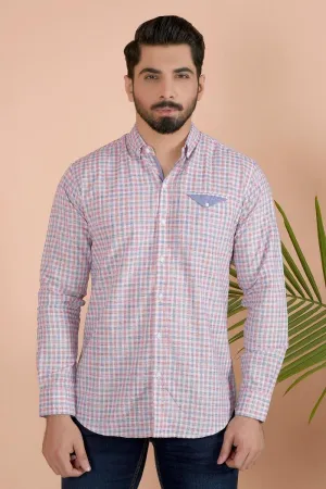 RED GINGHAM SHIRT