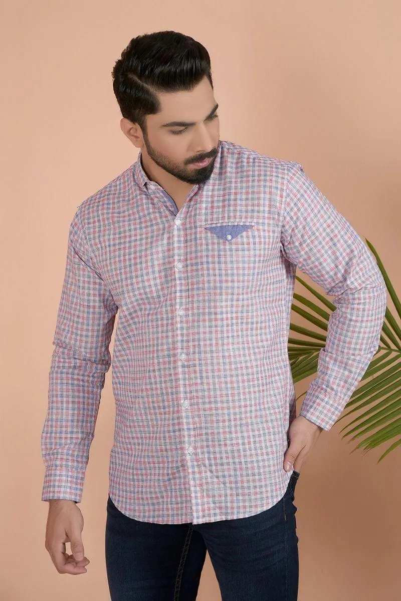RED GINGHAM SHIRT