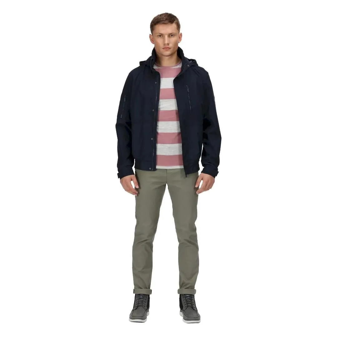 Regatta Men's Feelding Waterproof Bomber Jacket - Navy