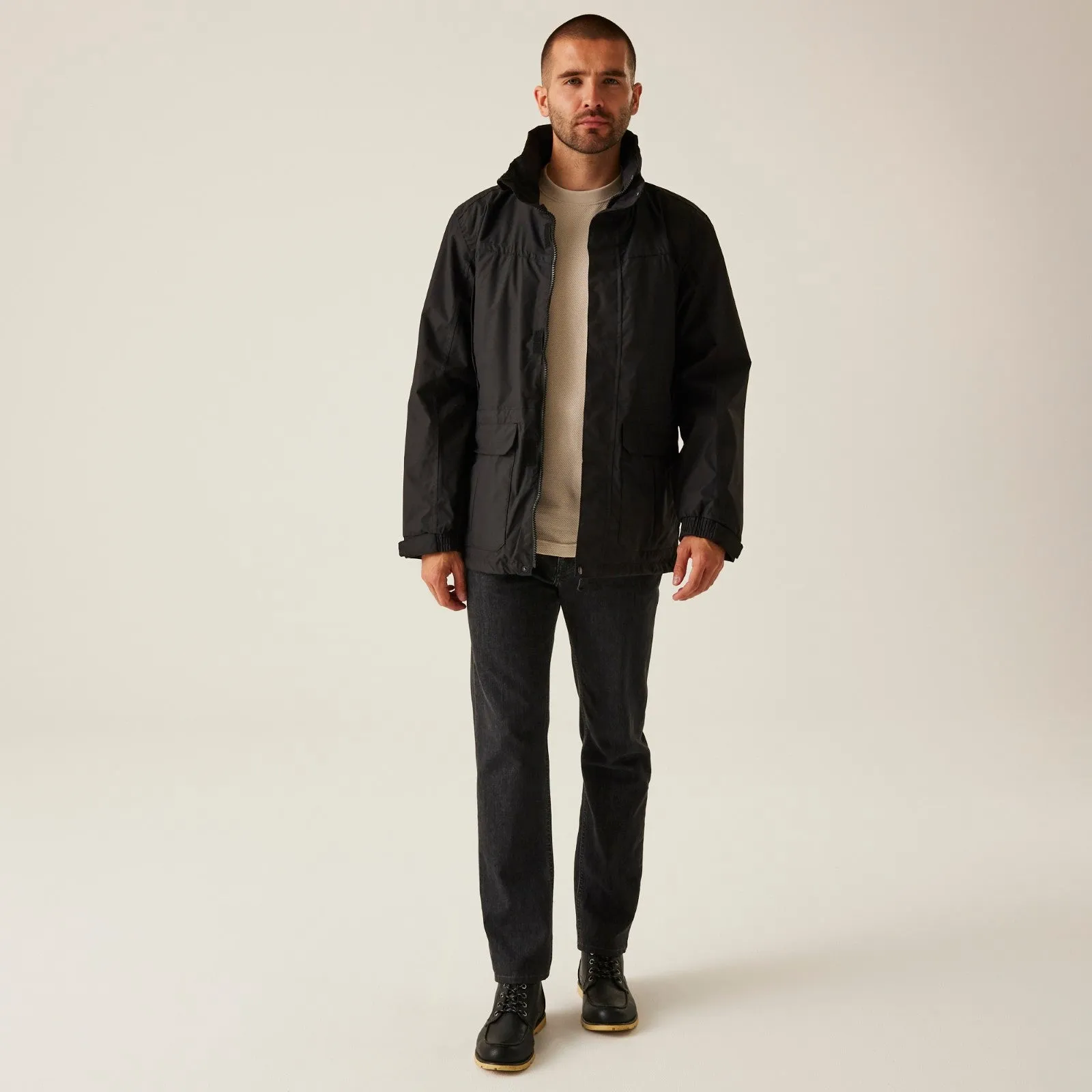 Regatta Professional Mens Vertex III Microfiber Waterproof Jacket