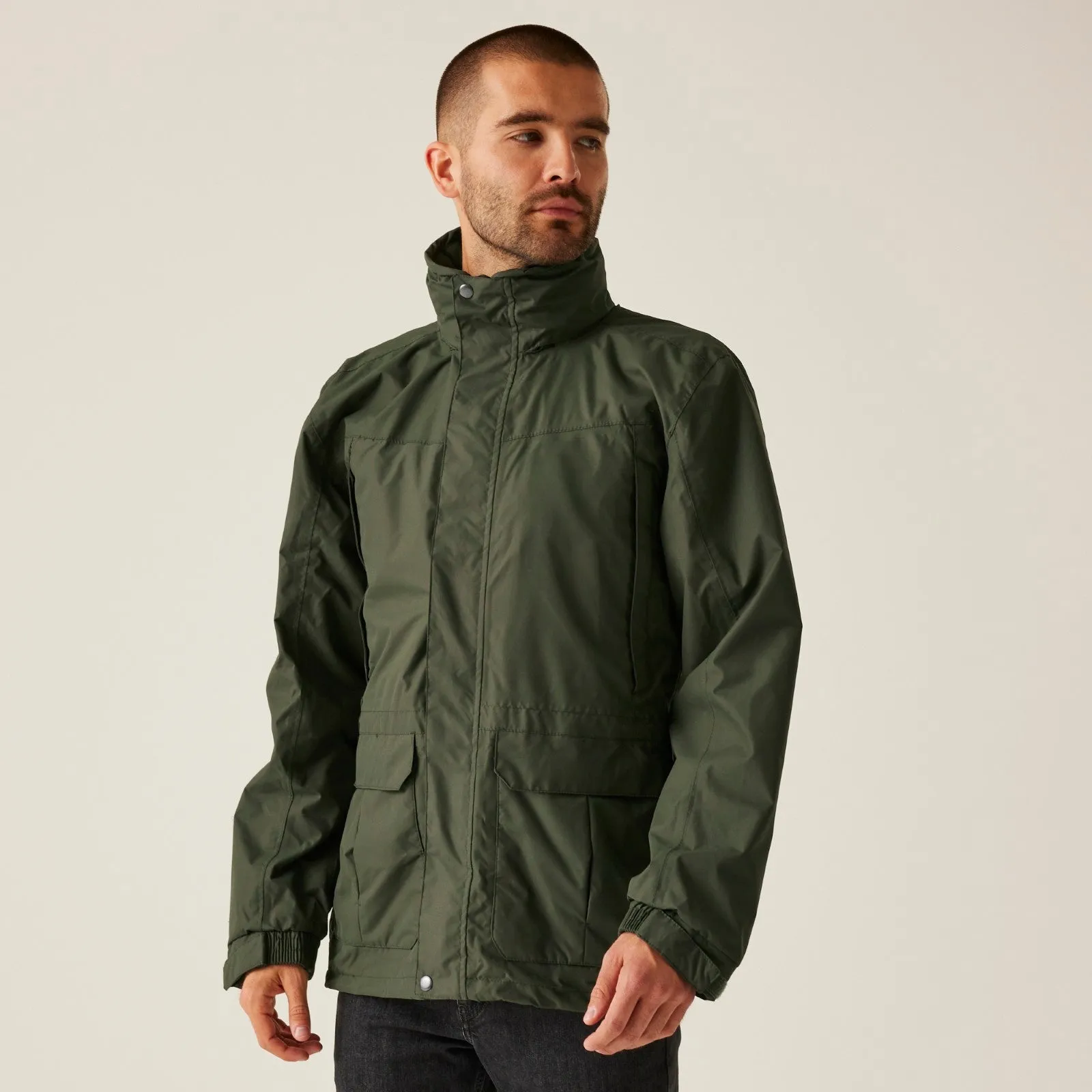Regatta Professional Mens Vertex III Microfiber Waterproof Jacket