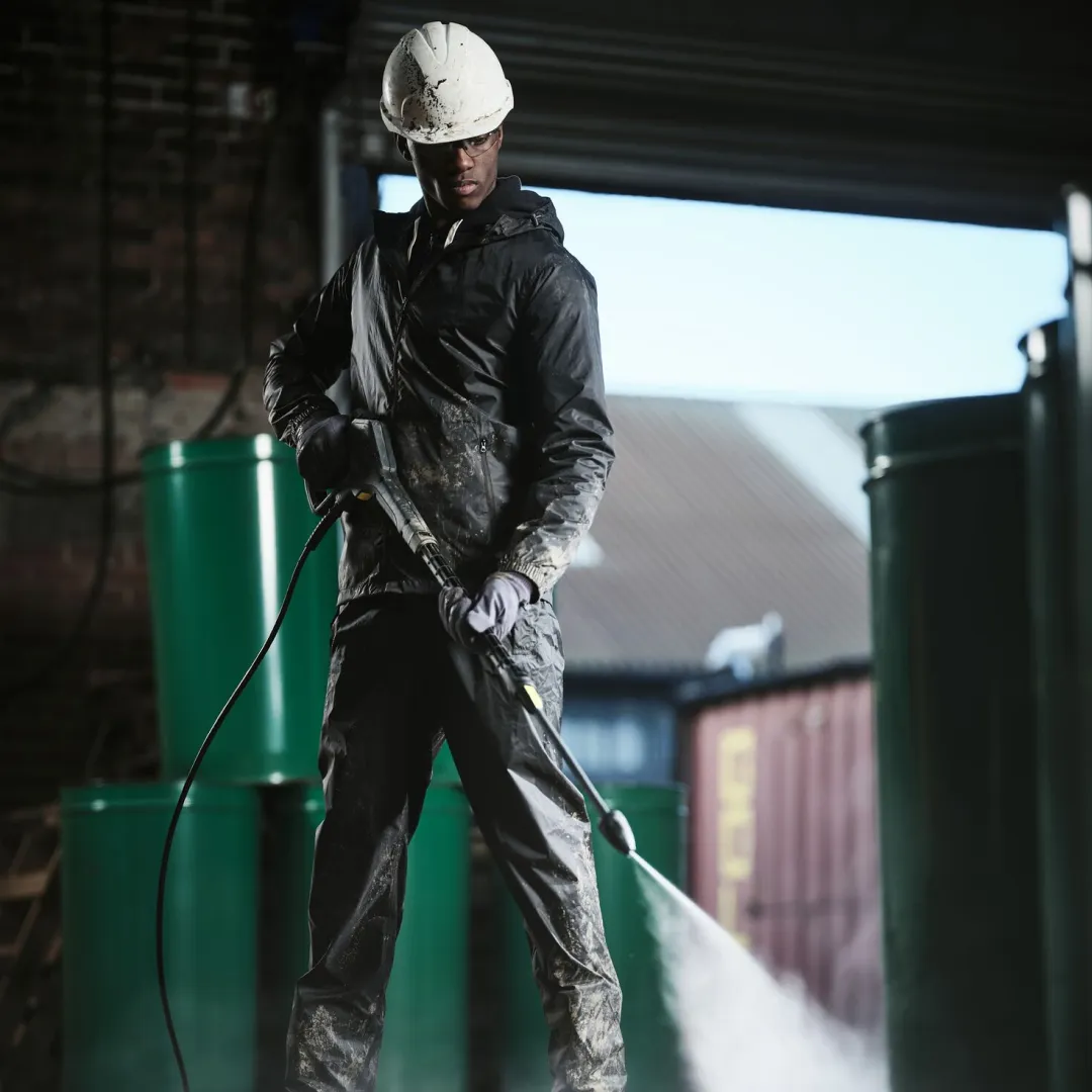 Regatta Professional Pro Packaway Breathable Jacket And Overtrousers