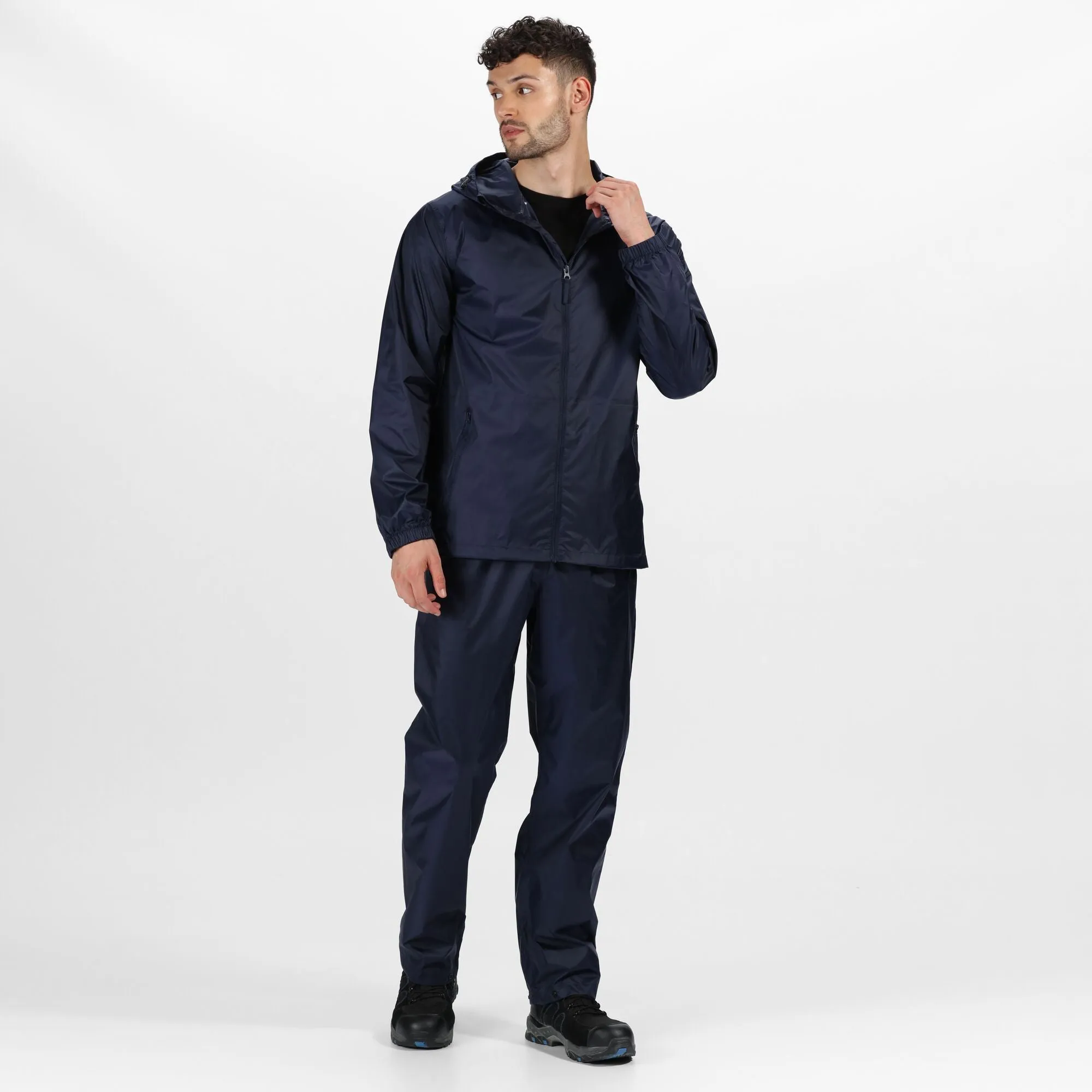 Regatta Professional Pro Packaway Breathable Jacket And Overtrousers