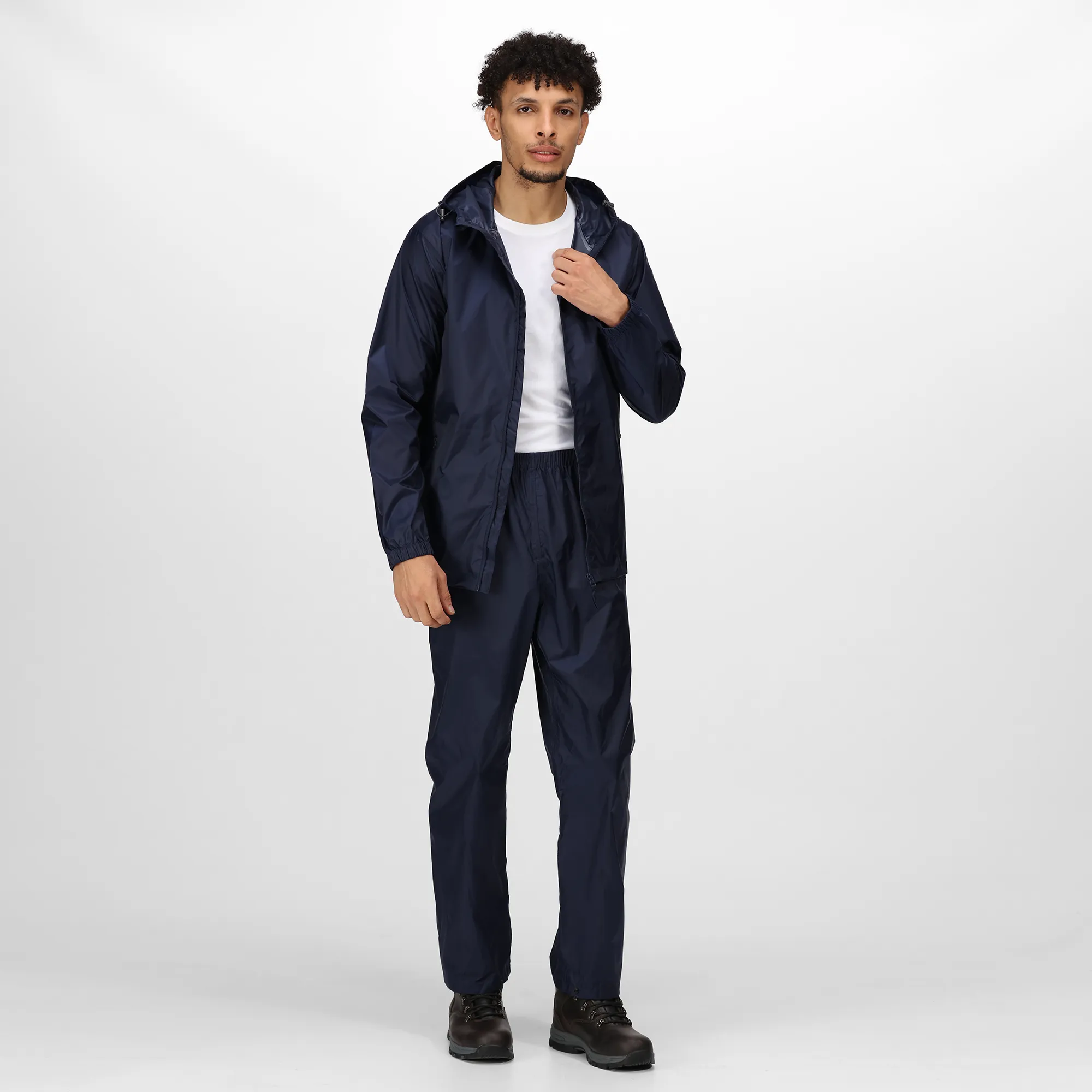 Regatta Professional Pro Packaway Breathable Jacket And Overtrousers