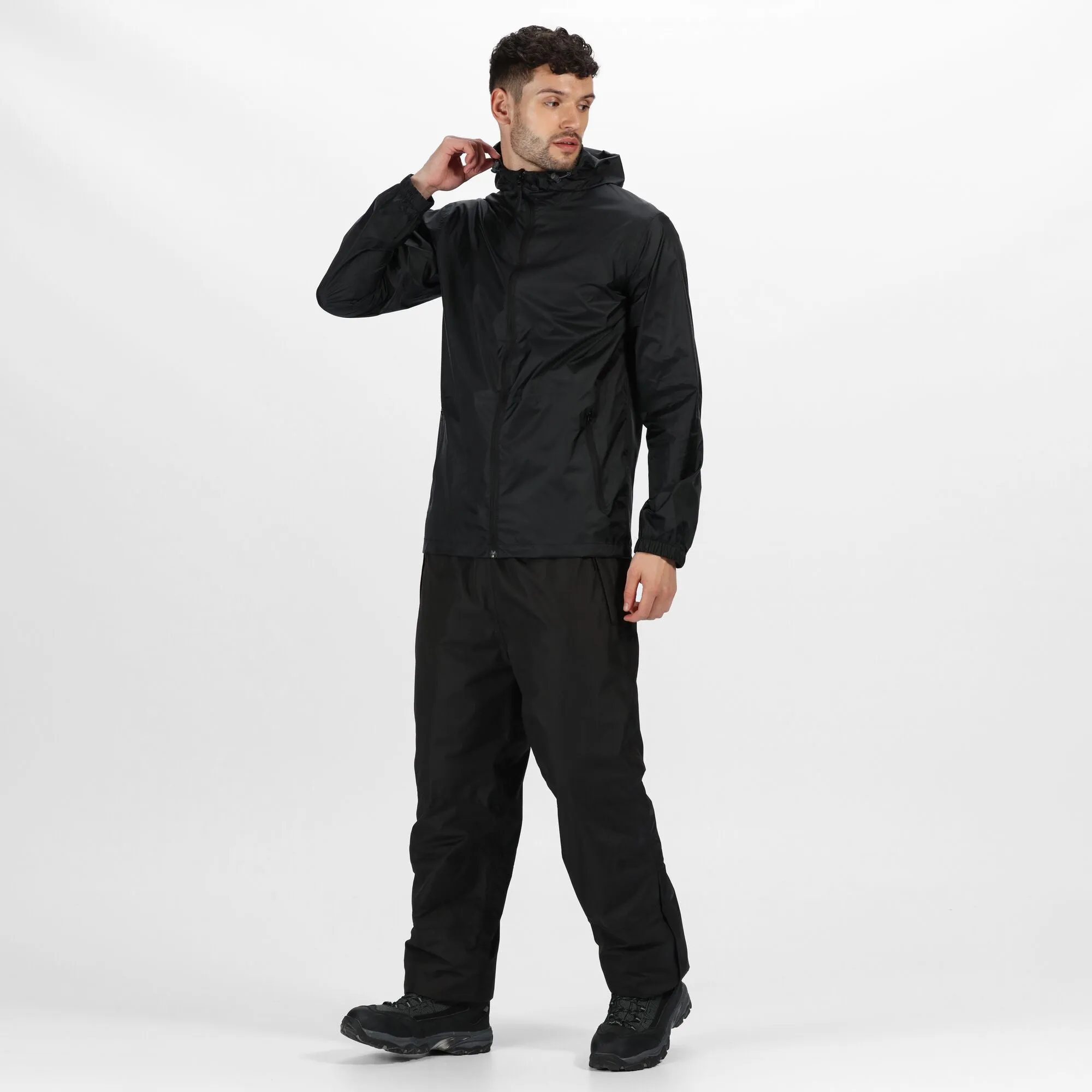 Regatta Professional Pro Packaway Breathable Jacket And Overtrousers
