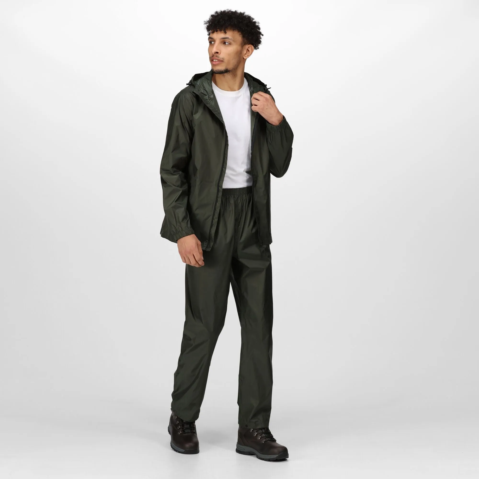 Regatta Professional Pro Packaway Breathable Jacket And Overtrousers