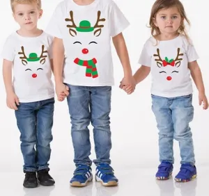 Reindeer Face Christmas SVG Image Files Download