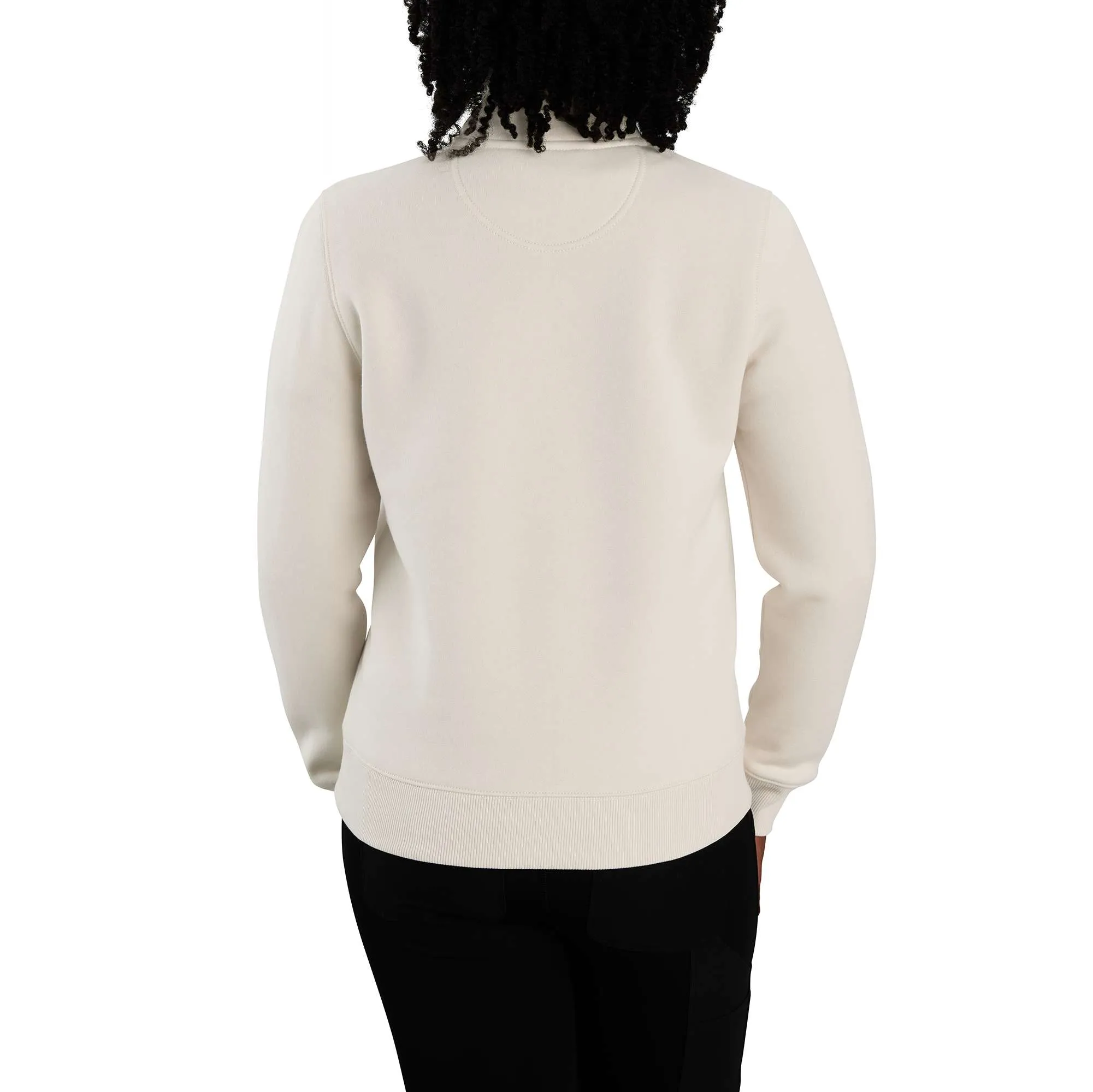 Relaxed Fit Midweight Half-Zip Sweatshirt