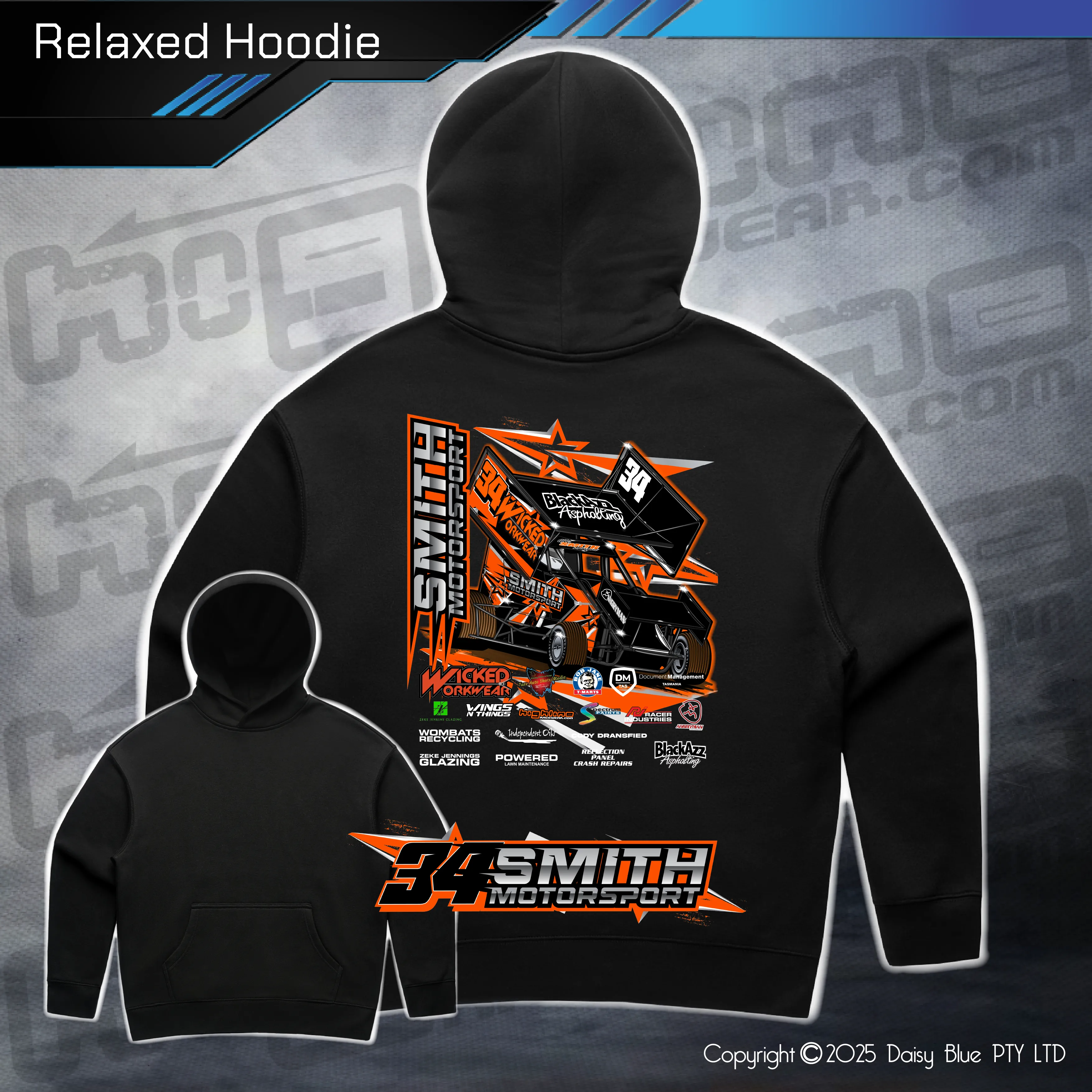 Relaxed Hoodie - Abbi Smith
