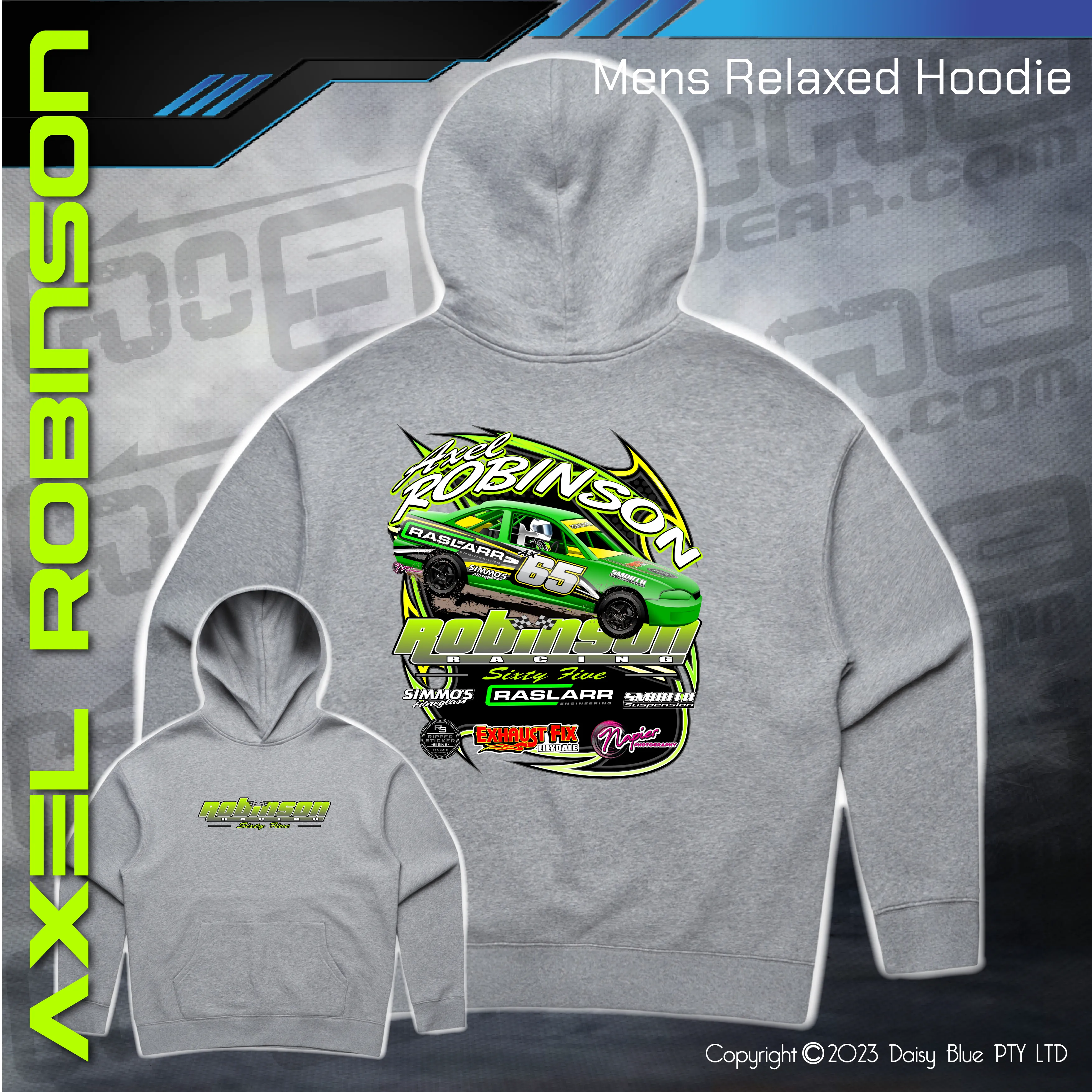 Relaxed Hoodie -  Axel Robinson