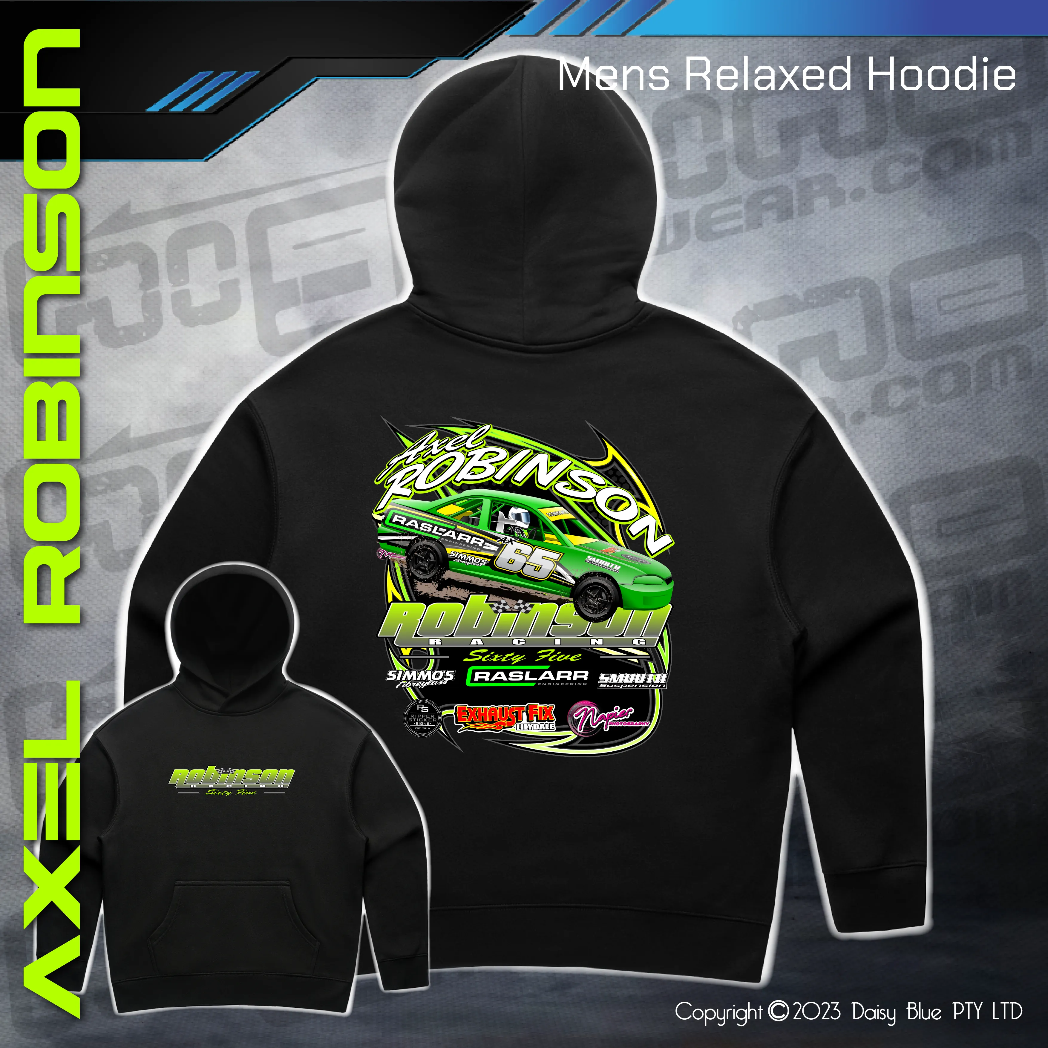 Relaxed Hoodie -  Axel Robinson