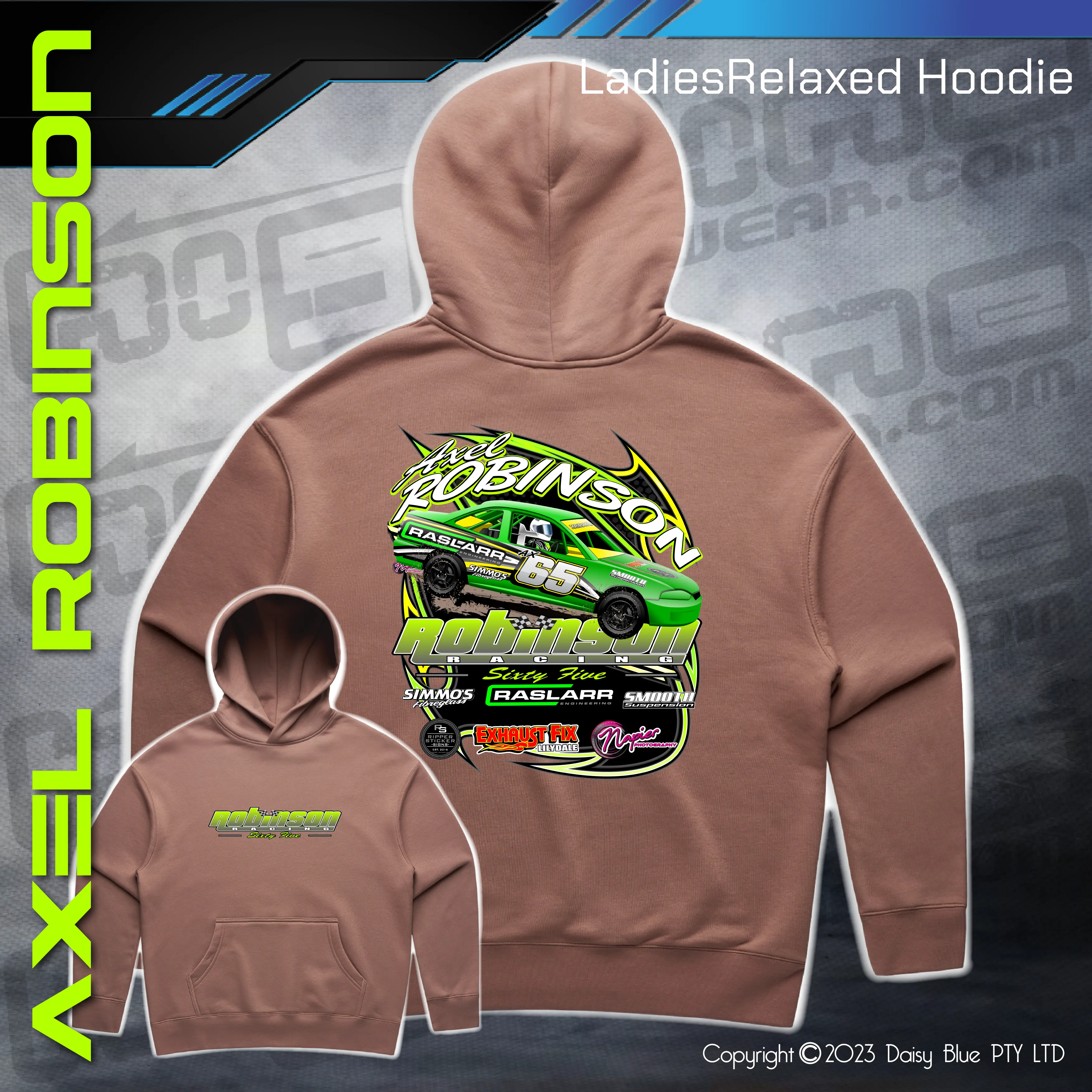 Relaxed Hoodie -  Axel Robinson