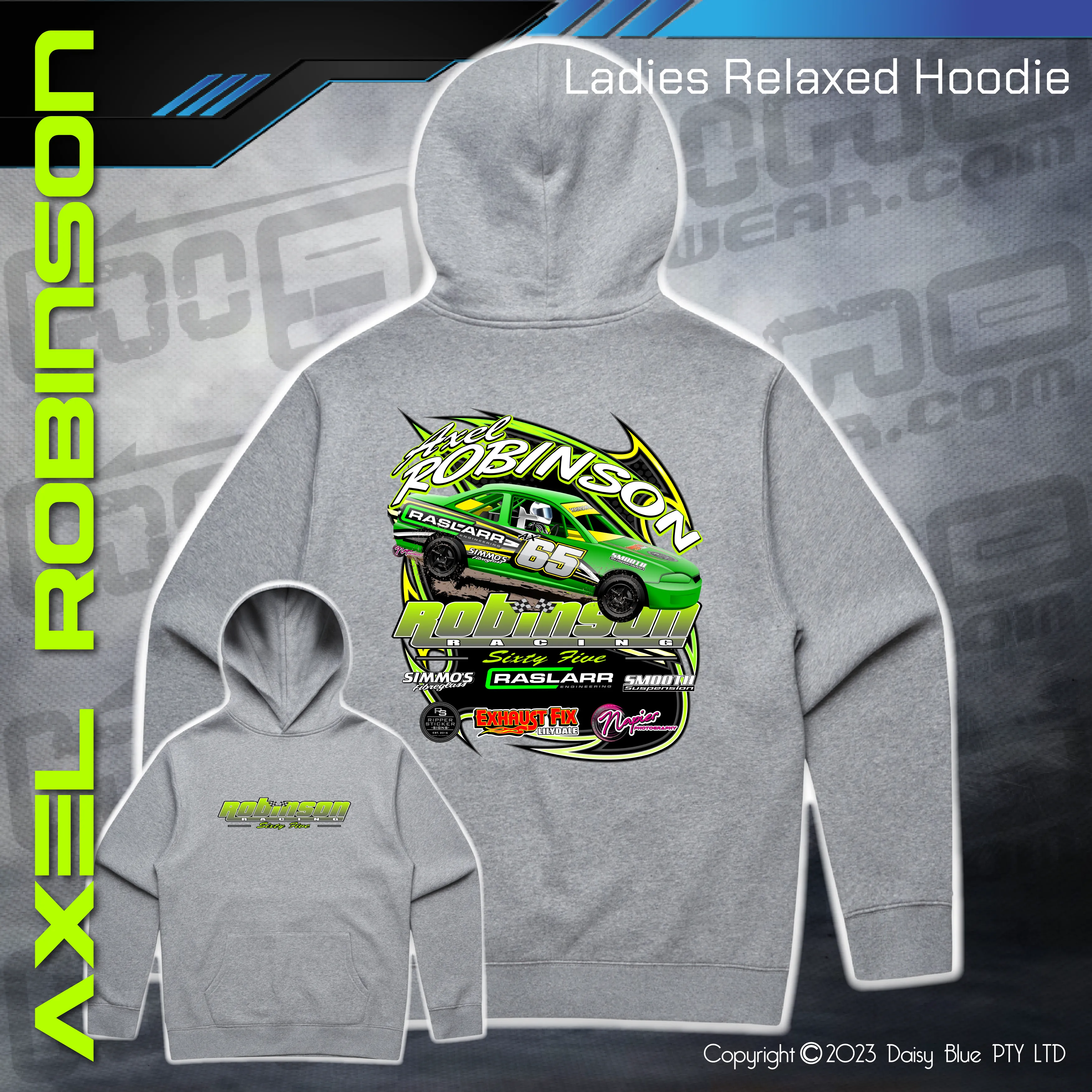 Relaxed Hoodie -  Axel Robinson