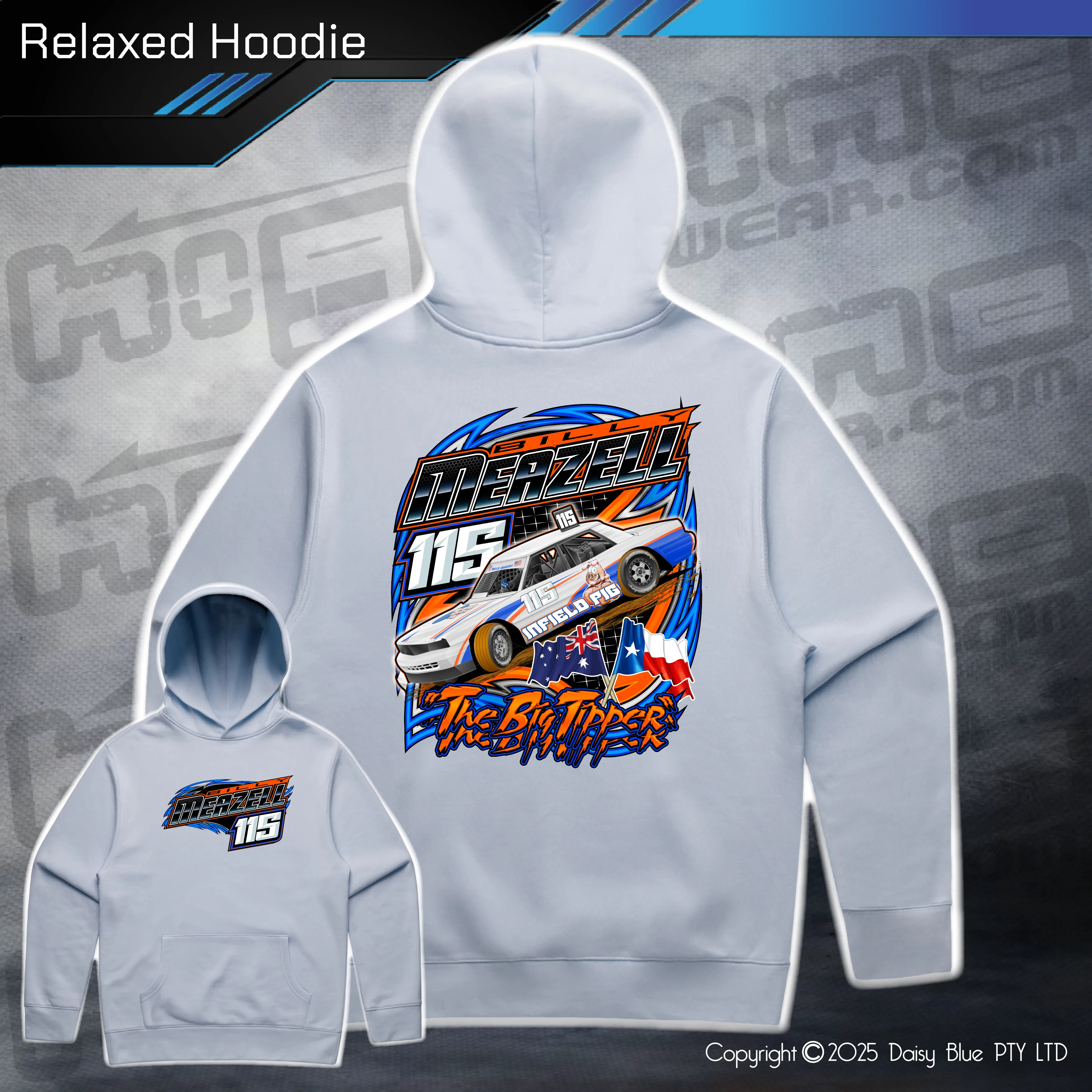 Relaxed Hoodie - Billy Meazell 'Big Tipper'