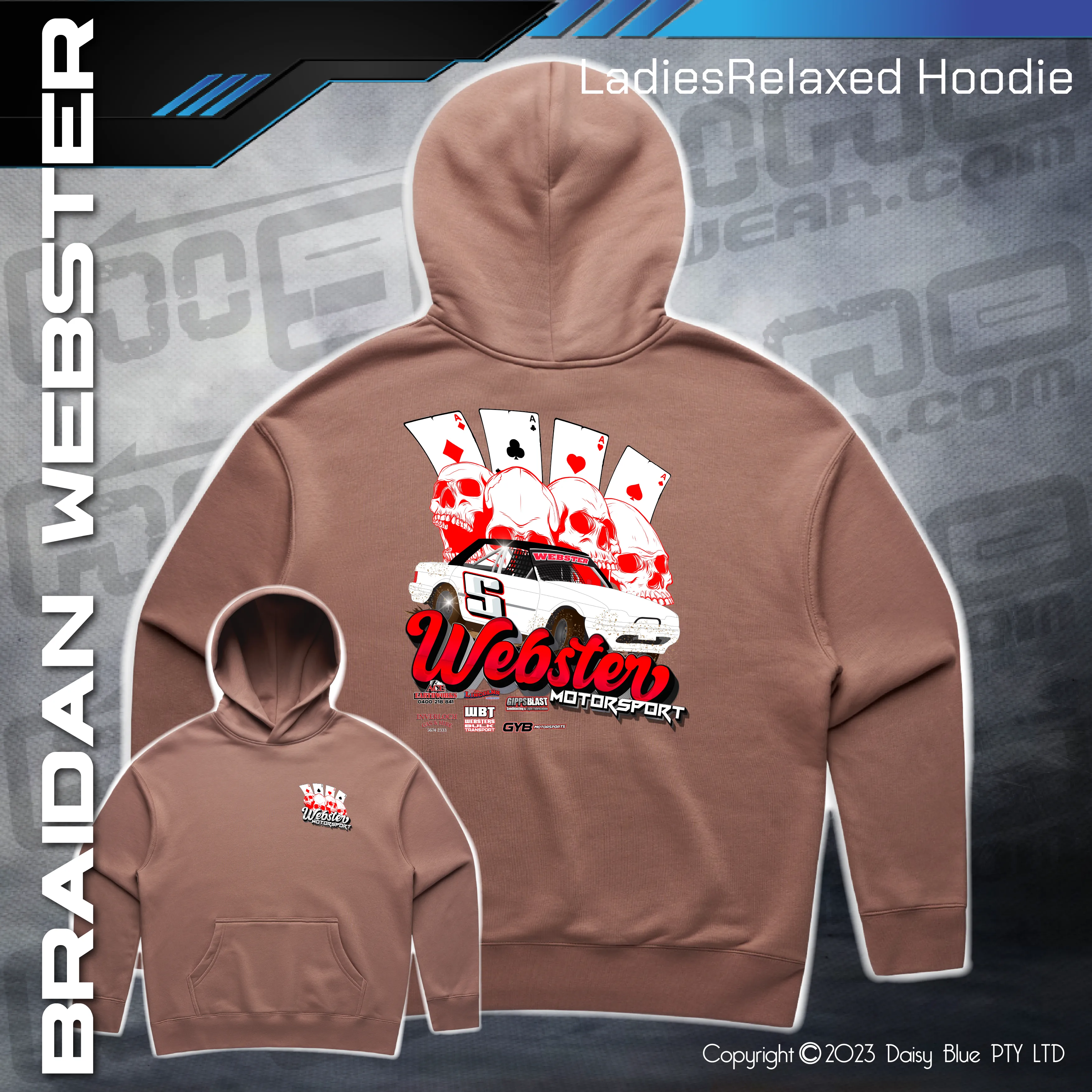 Relaxed Hoodie -  Braidan Webster