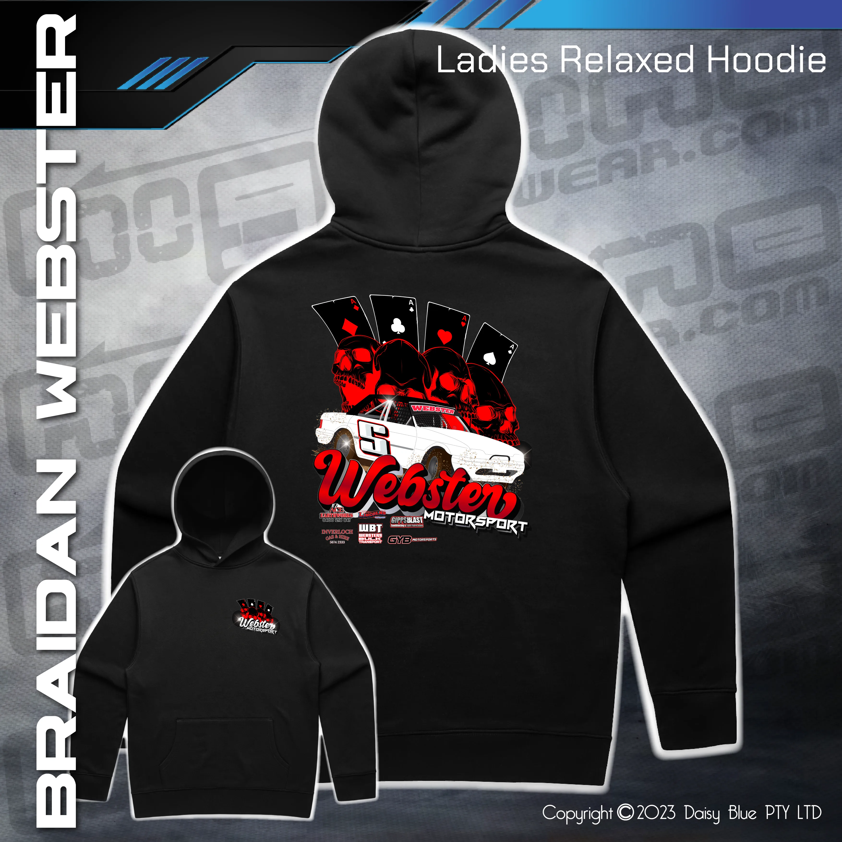 Relaxed Hoodie -  Braidan Webster