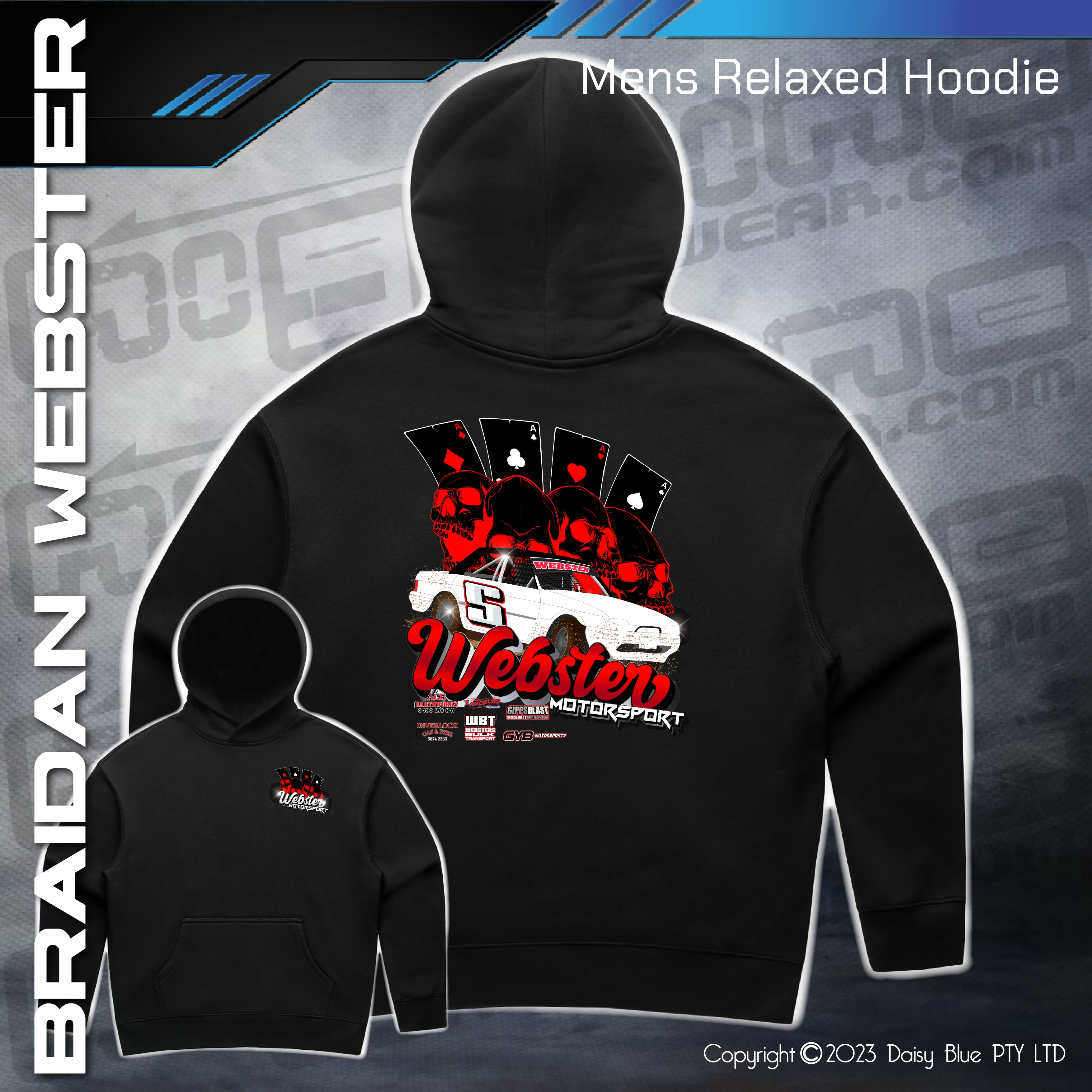 Relaxed Hoodie -  Braidan Webster
