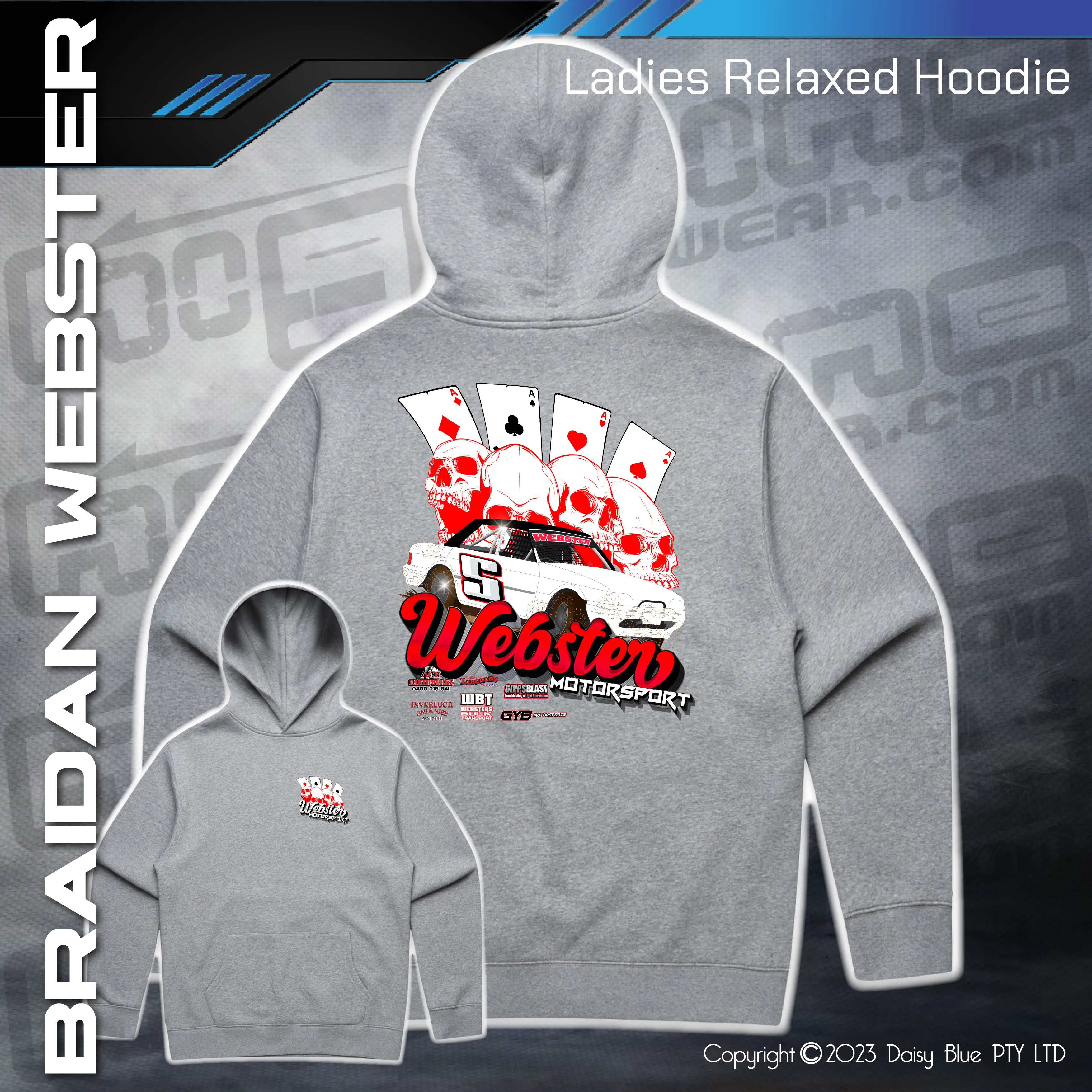 Relaxed Hoodie -  Braidan Webster