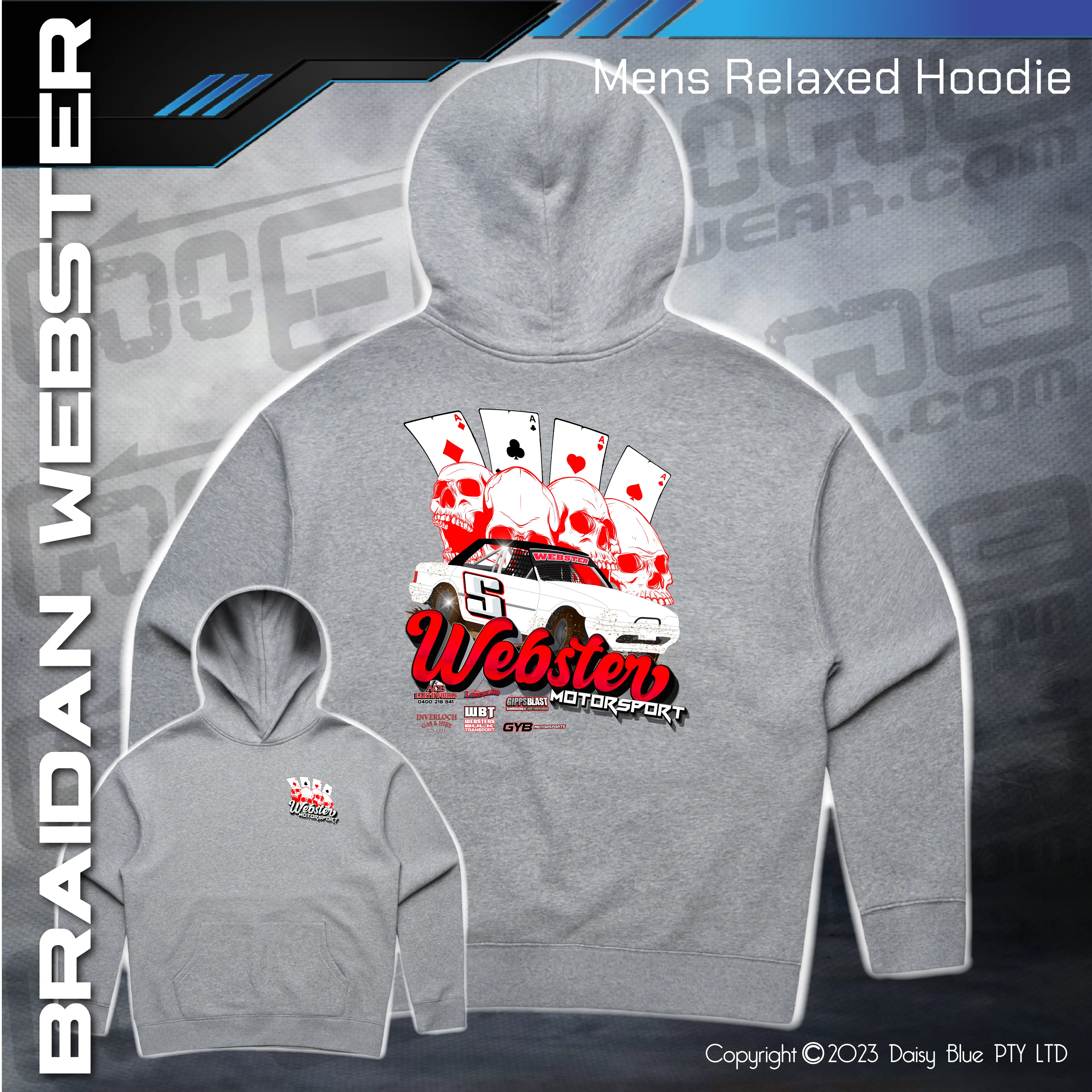 Relaxed Hoodie -  Braidan Webster
