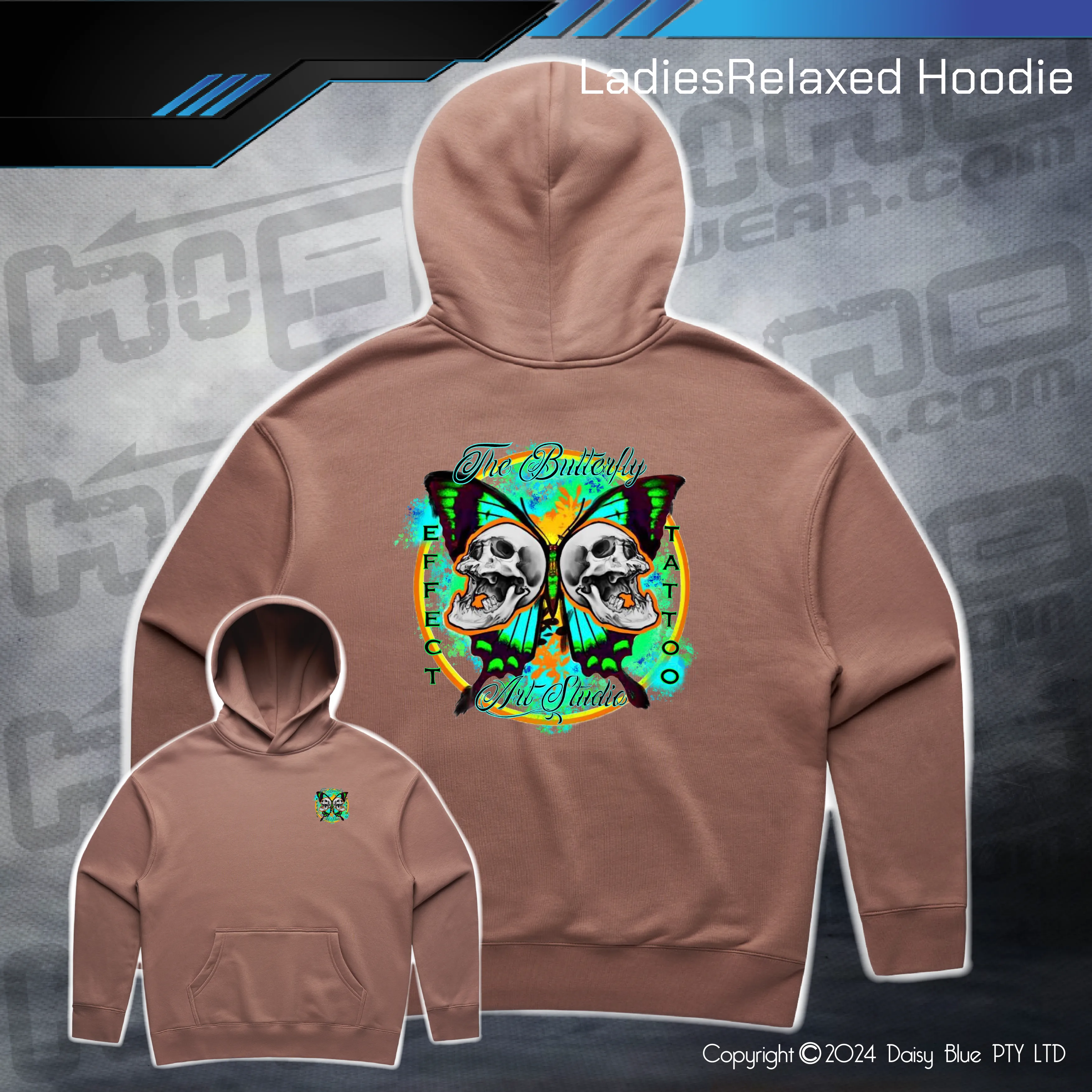 Relaxed Hoodie - Butterfly Effect Tattooing Studio