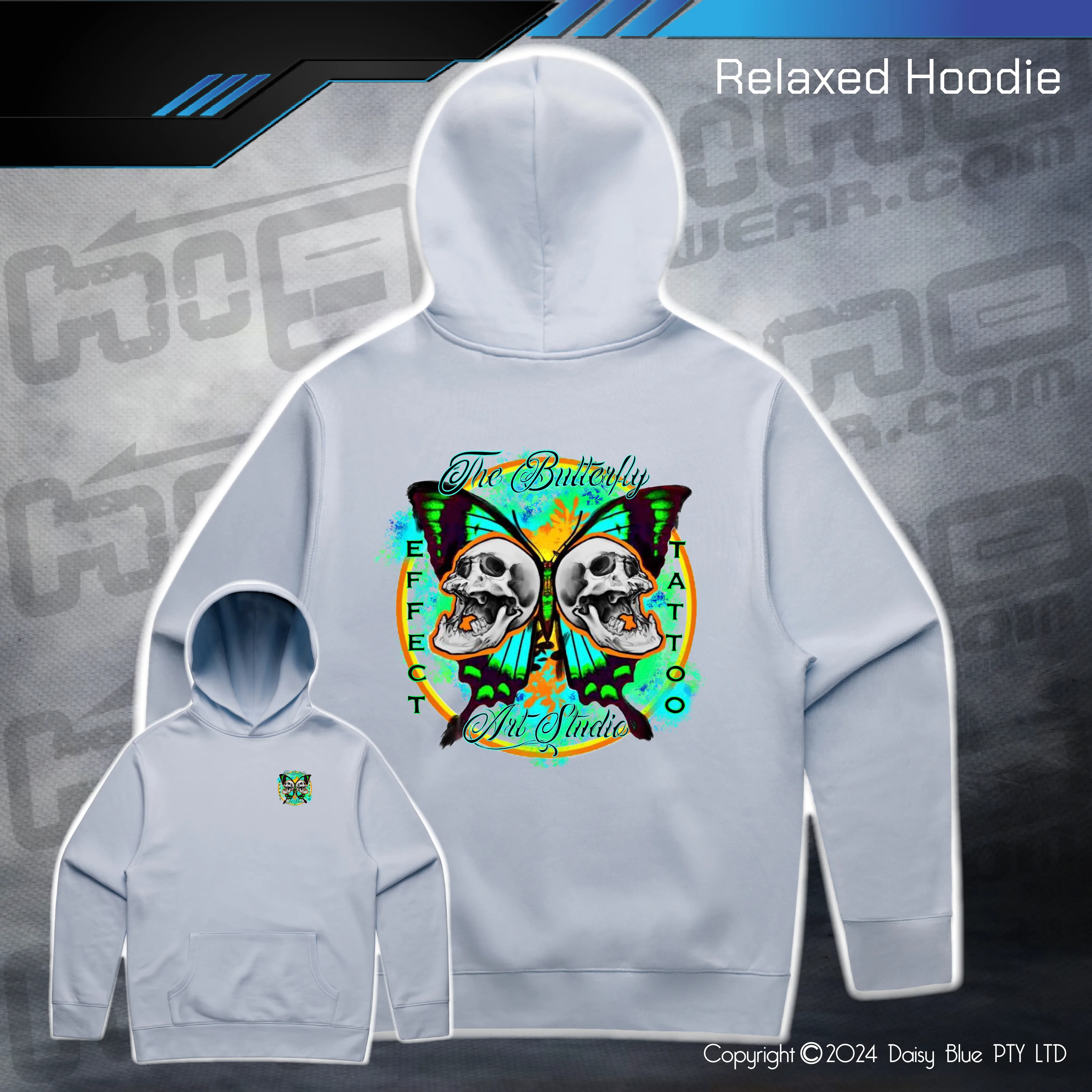 Relaxed Hoodie - Butterfly Effect Tattooing Studio