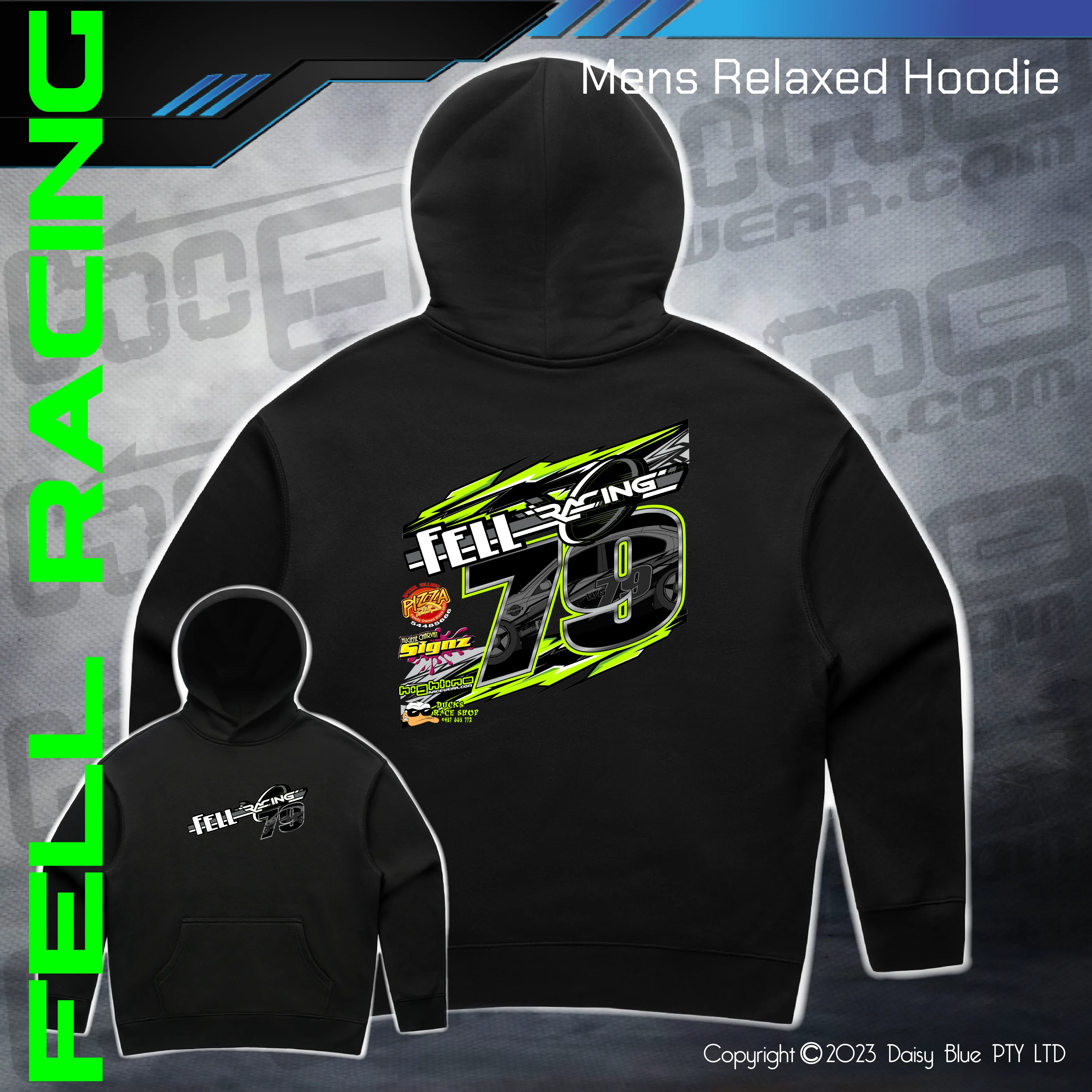 Relaxed Hoodie - Fell Racing